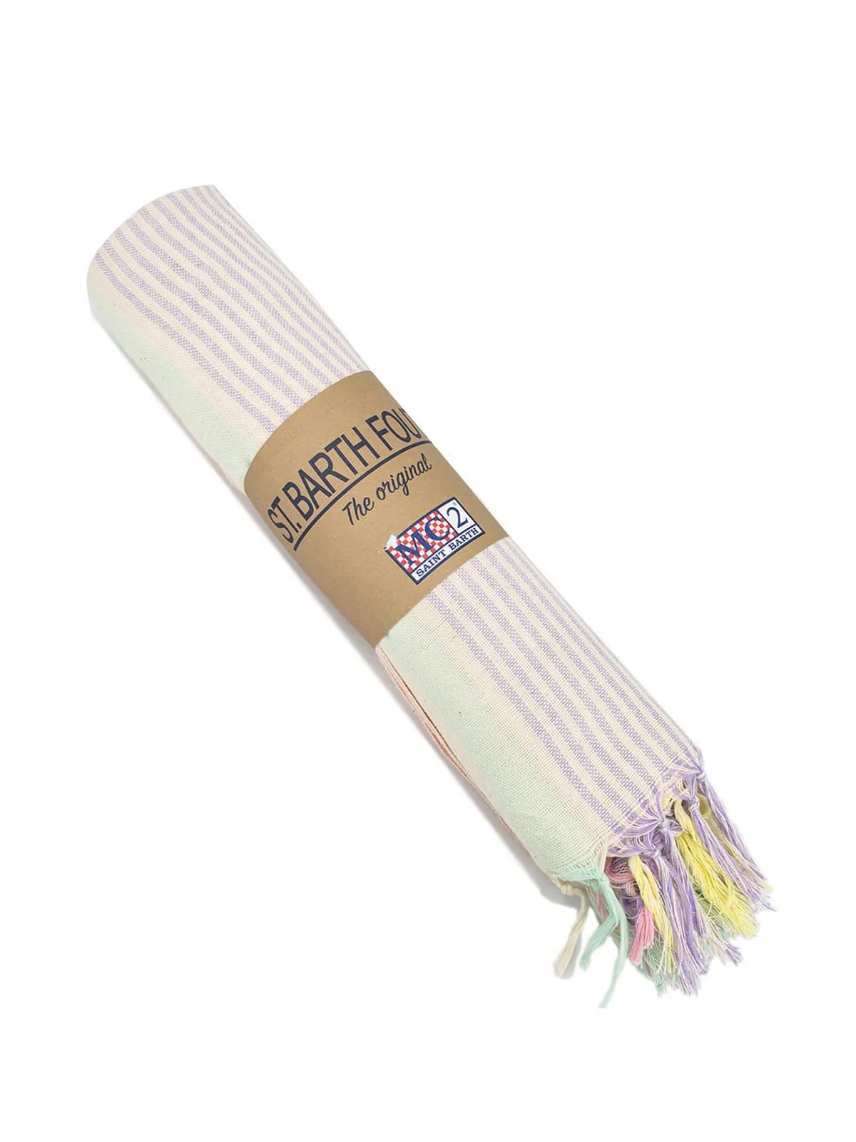 MC2 SAINT BARTH Telo mare Donna  FOUTAS LIGHT N 01569F Multicolore - Image 3