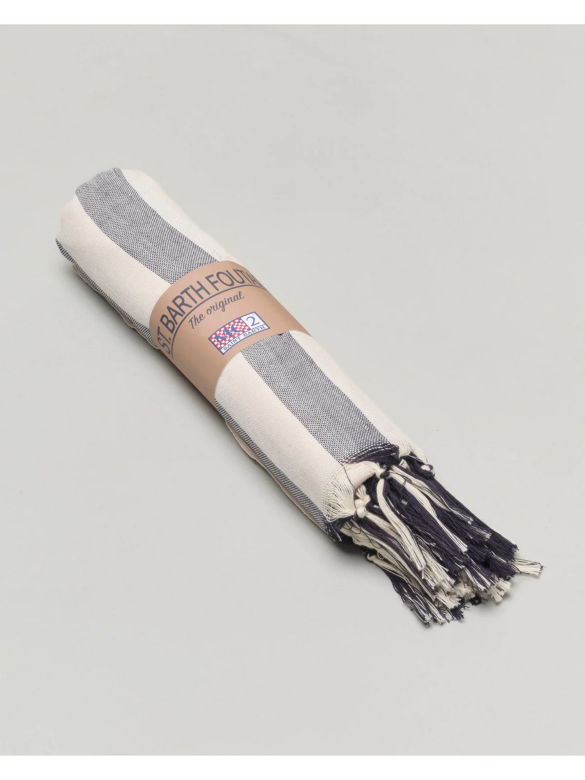 MC2 SAINT BARTH Telo mare Donna  FOUTAS LIGHT N 02339F Blu - Image 3