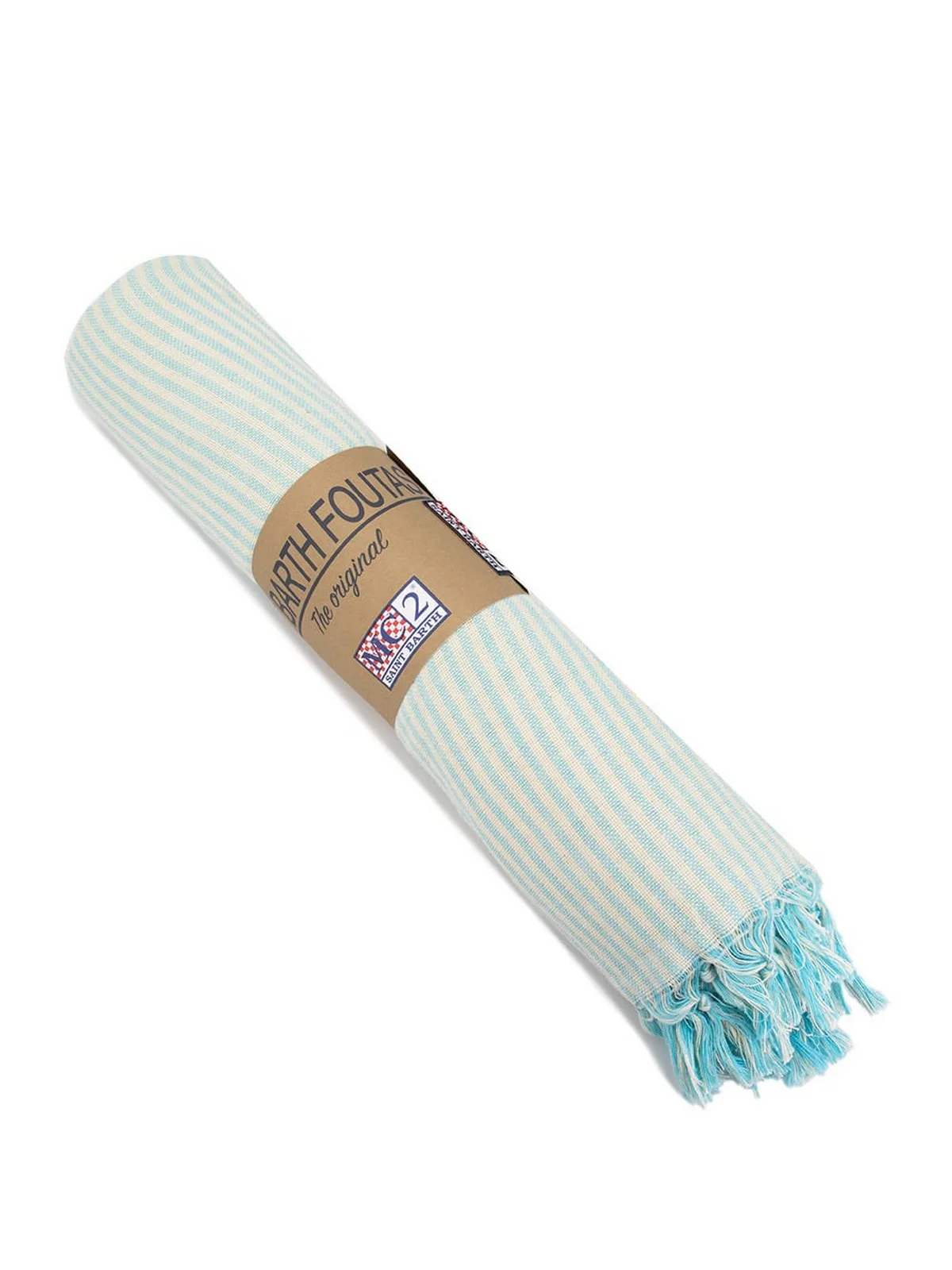 MC2 SAINT BARTH Telo mare Uomo  FOUTAS LIGHT N 01051F Blu - Image 2