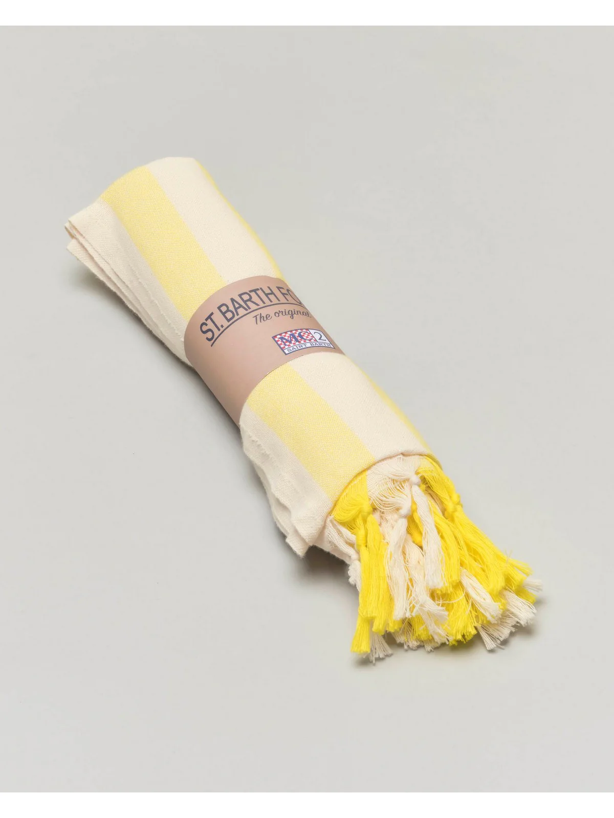 MC2 SAINT BARTH Telo mare Uomo FOUTAS LIGHT N 02341F Giallo - Image 2