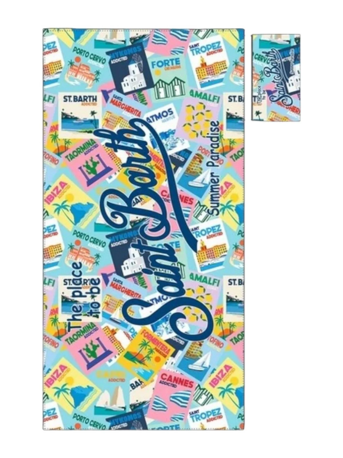 MC2 SAINT BARTH Telo mare Donna AIDAN 02726F Multicolore