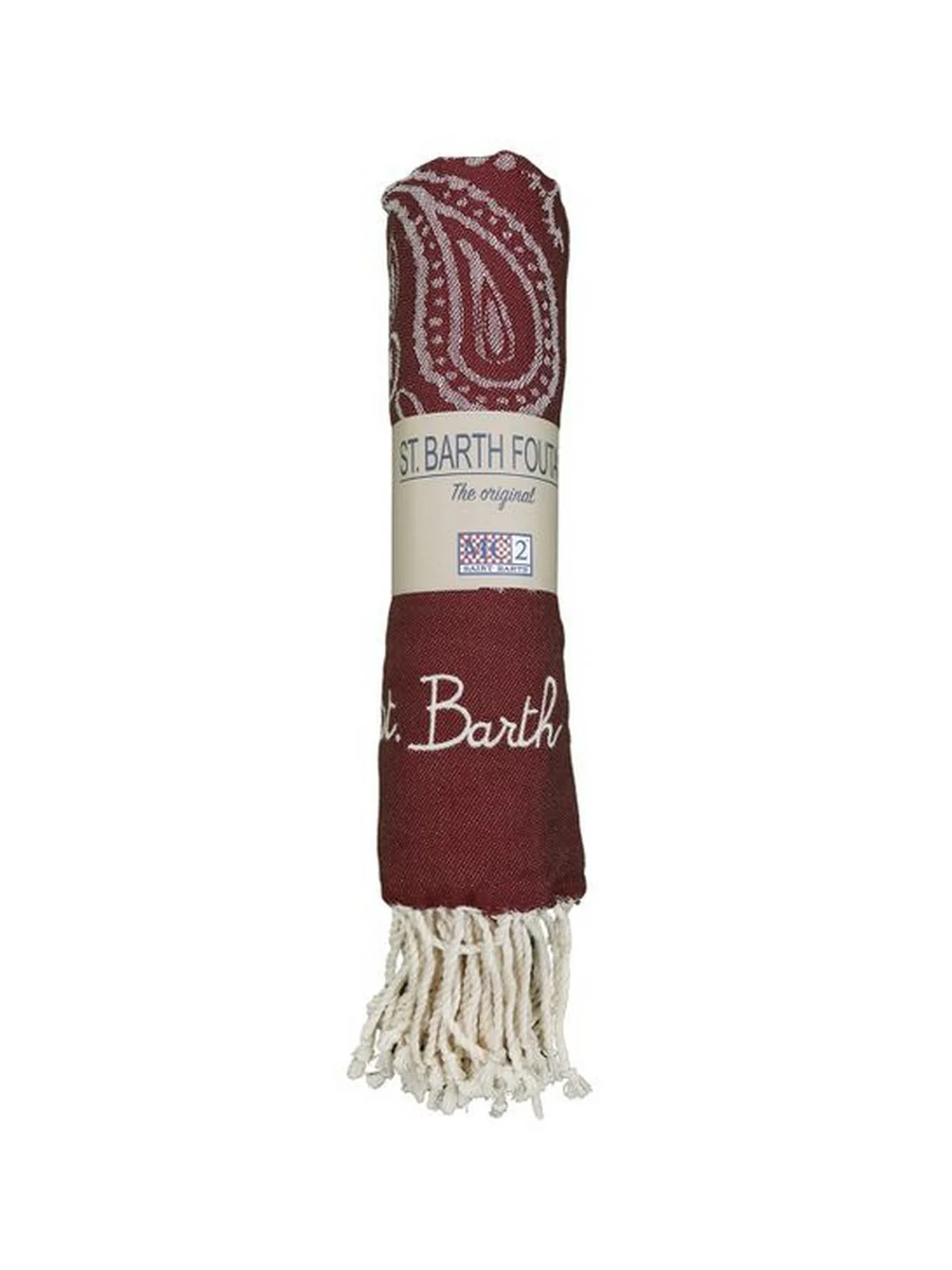 MC2 SAINT BARTH Telo mare Donna  FOUTAS J N 02049H Rosso - Image 2