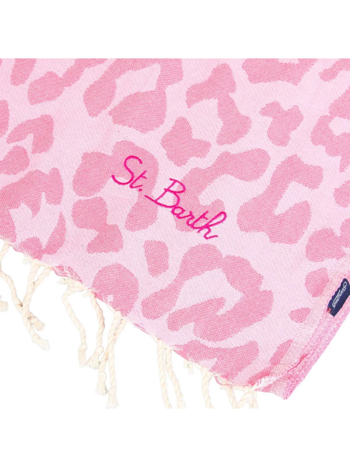 MC2 SAINT BARTH Telo mare Donna  FOUTAS J N 02713L PASTEL LEOPARD 21 EMB - Image 3