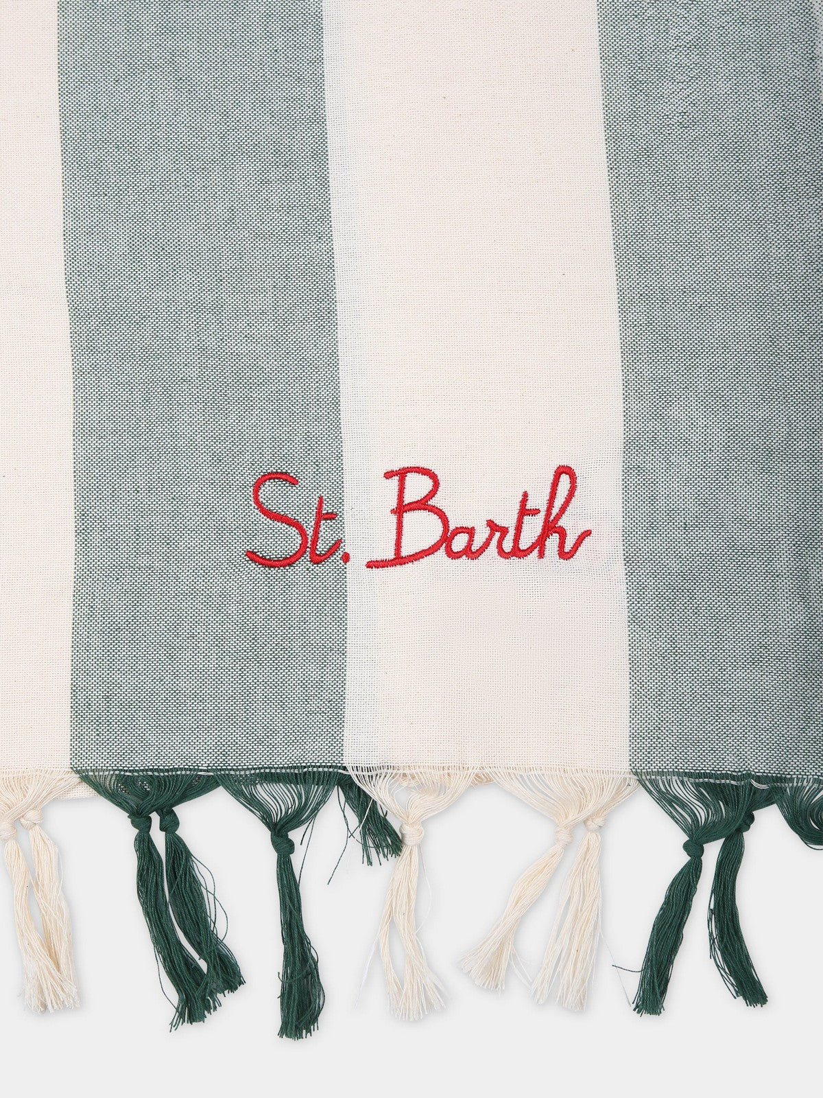 MC2 SAINT BARTH Telo mare Donna  FOUTAS LIGHT N 00208F Verde - Image 3