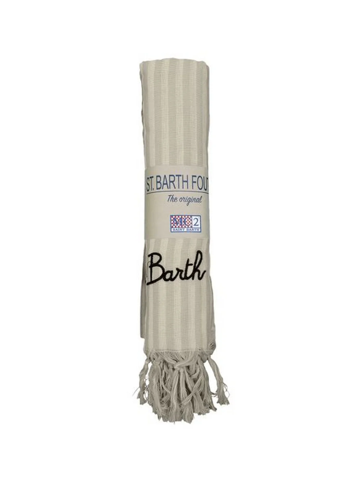 MC2 SAINT BARTH Telo mare Donna FOUTAS LIGHT N 01288H Beige - Image 4