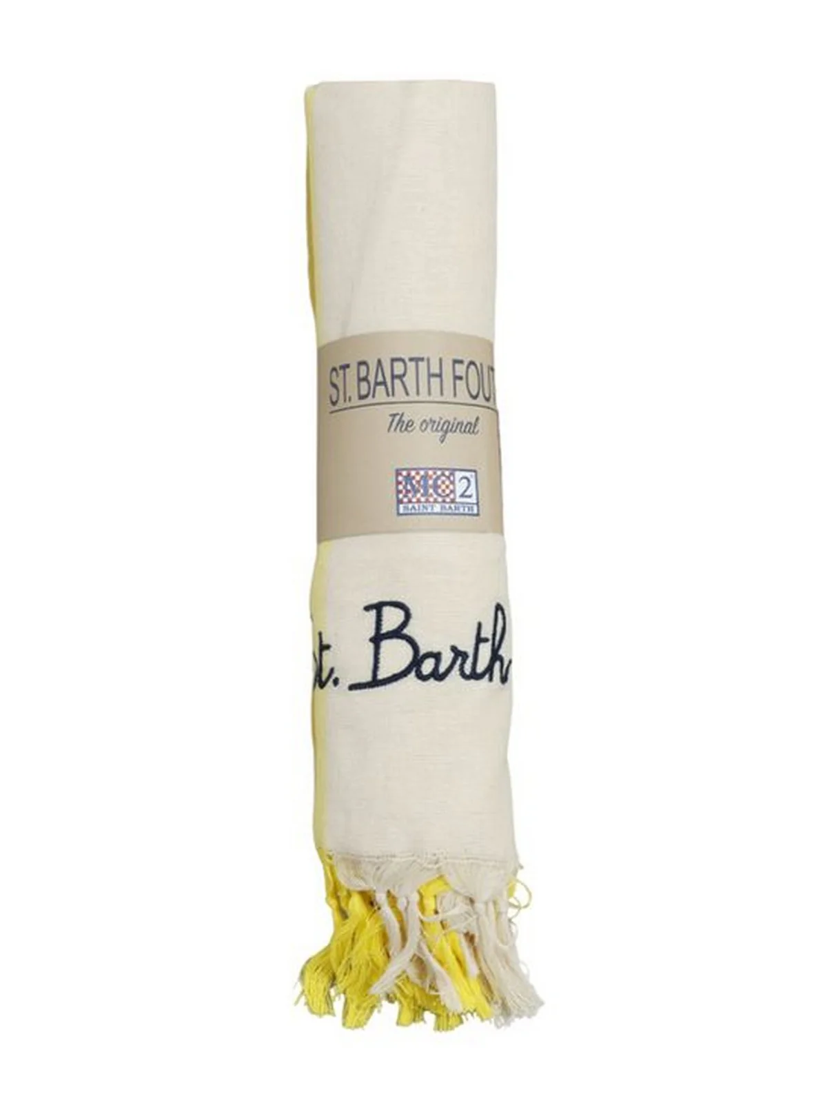 MC2 SAINT BARTH Telo mare Donna FOUTAS LIGHT N 02080H Giallo - Image 4