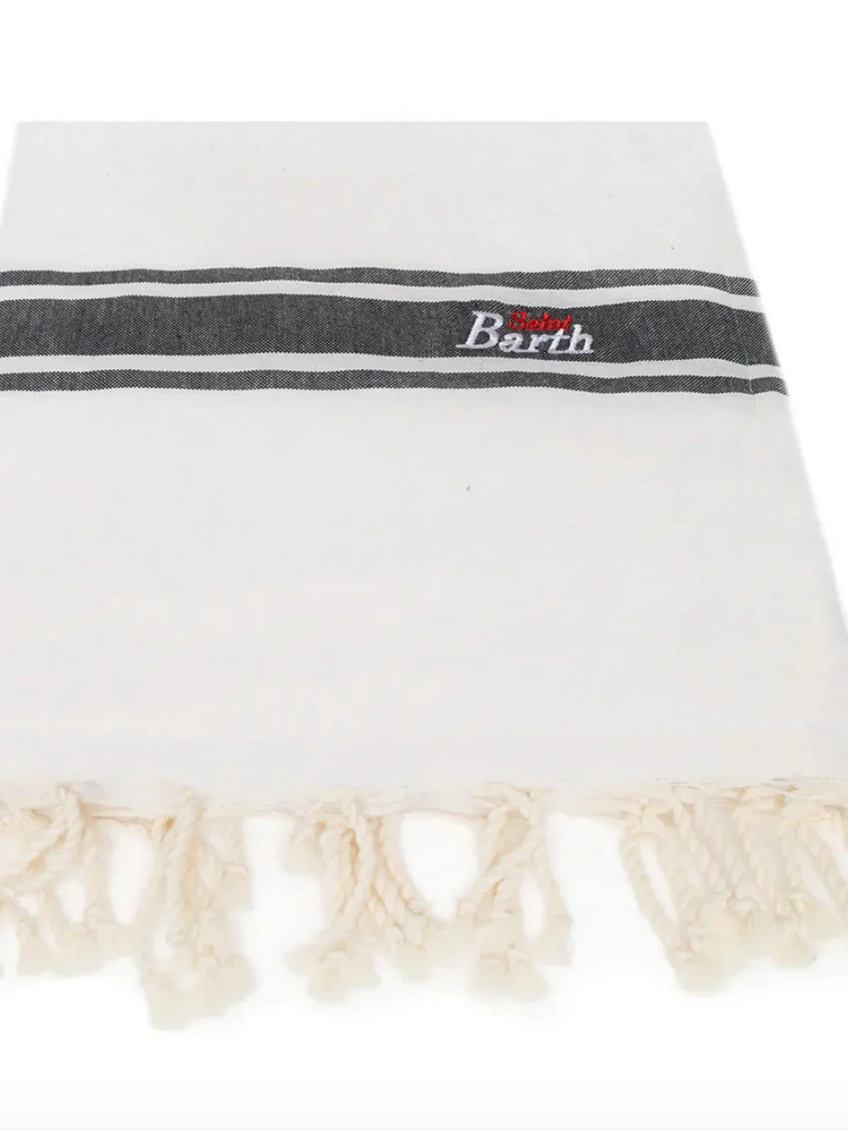 MC2 SAINT BARTH Telo mare Donna  FOUTASPONGE 02074H Bianco - Image 2