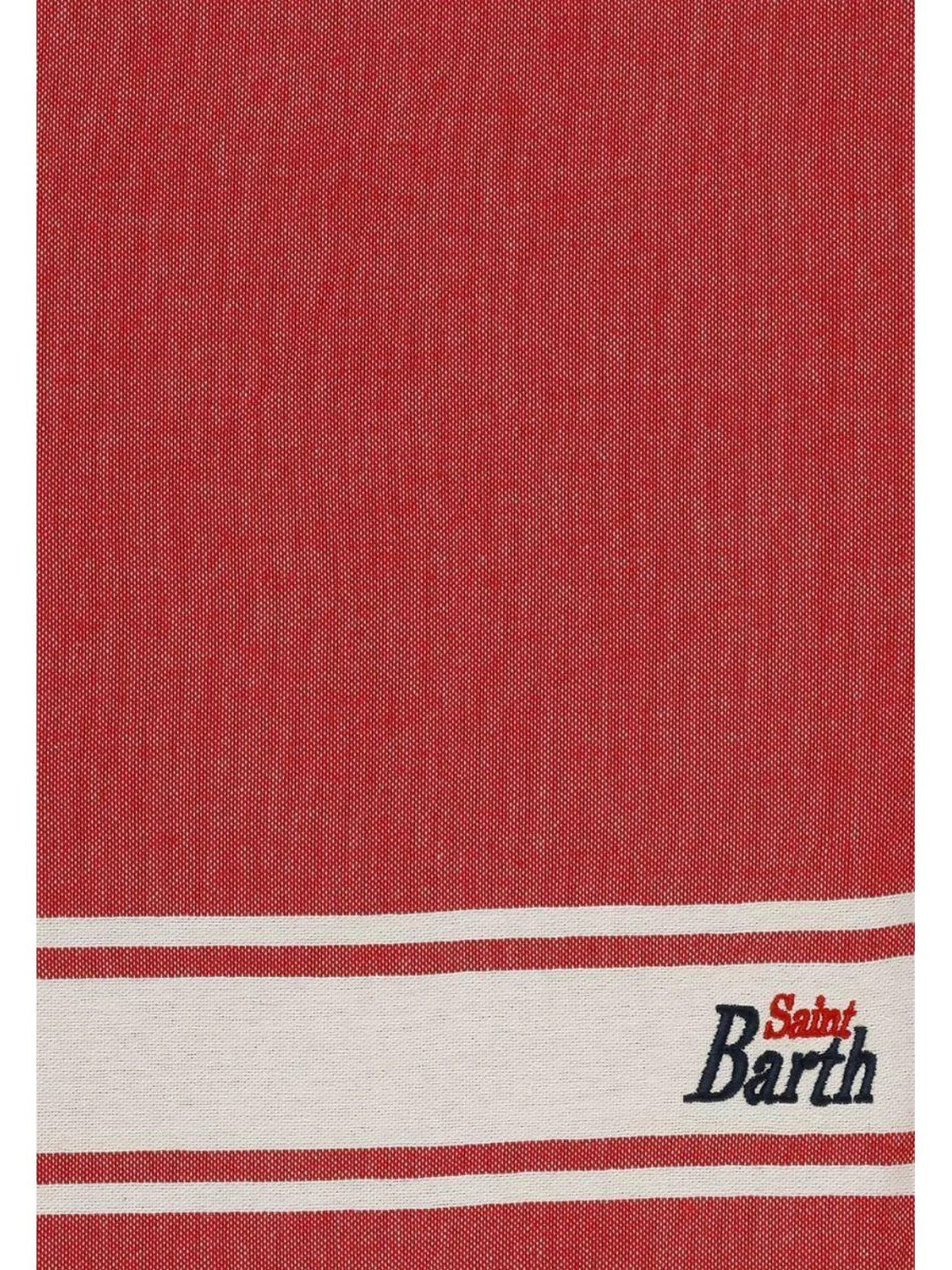 MC2 SAINT BARTH Telo mare Donna FOUTASPONGE 02077H Rosso - Image 2