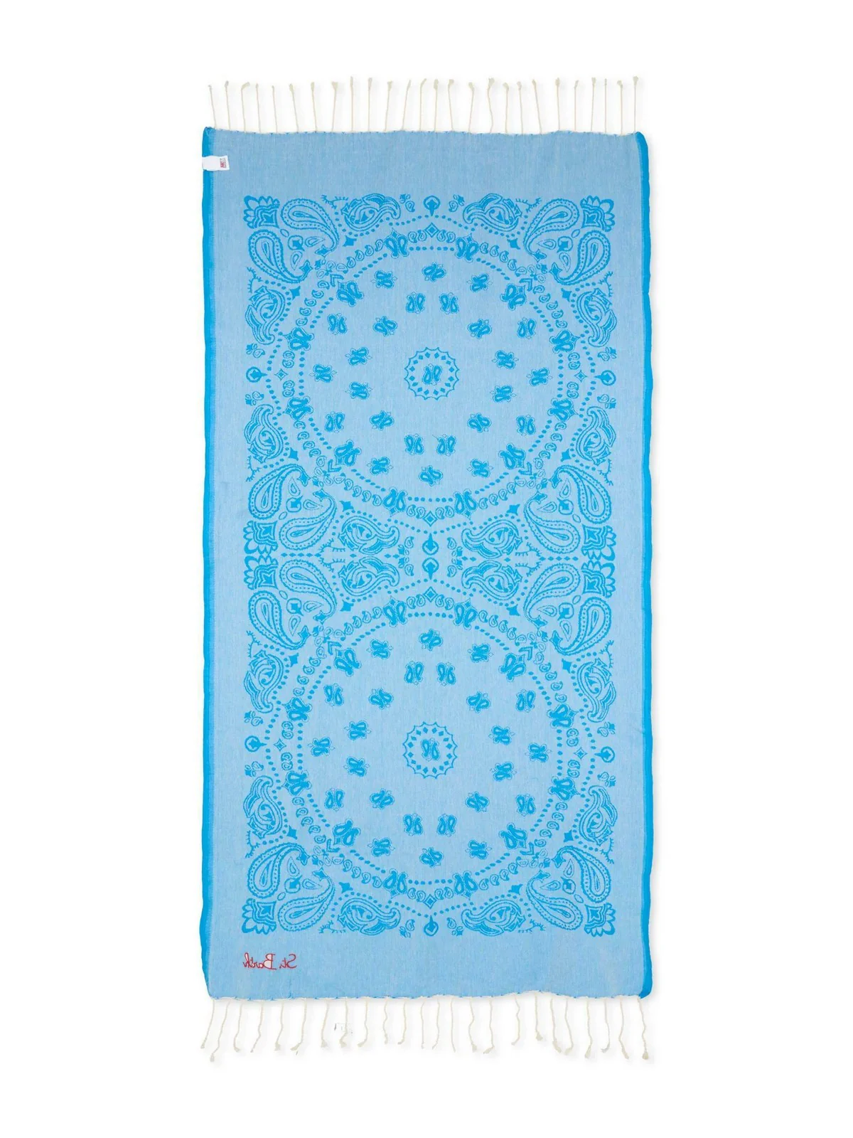 MC2 SAINT BARTH Telo mare Unisex adulto  FOUTAS J N 02703L AZZURRO - Image 2