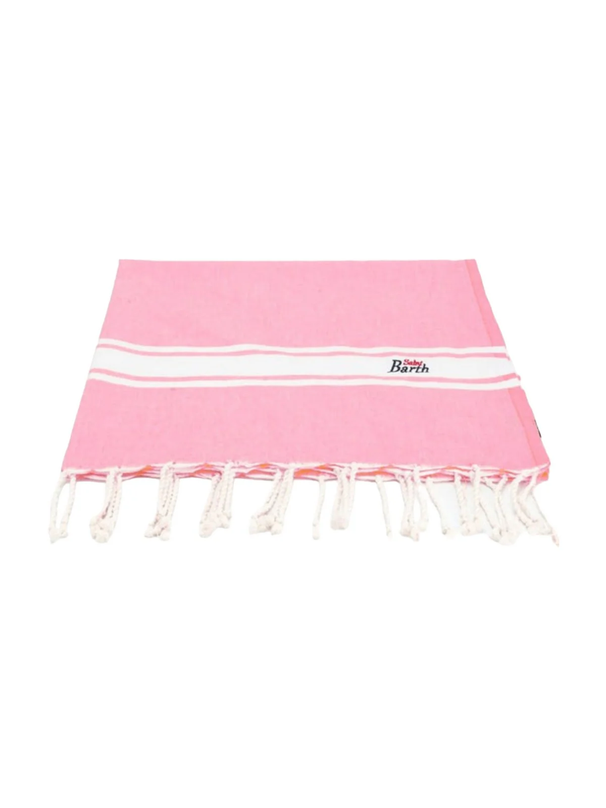 MC2 SAINT BARTH Telo mare Unisex adulto  FOUTASPONGE 00539D Rosa - Image 2