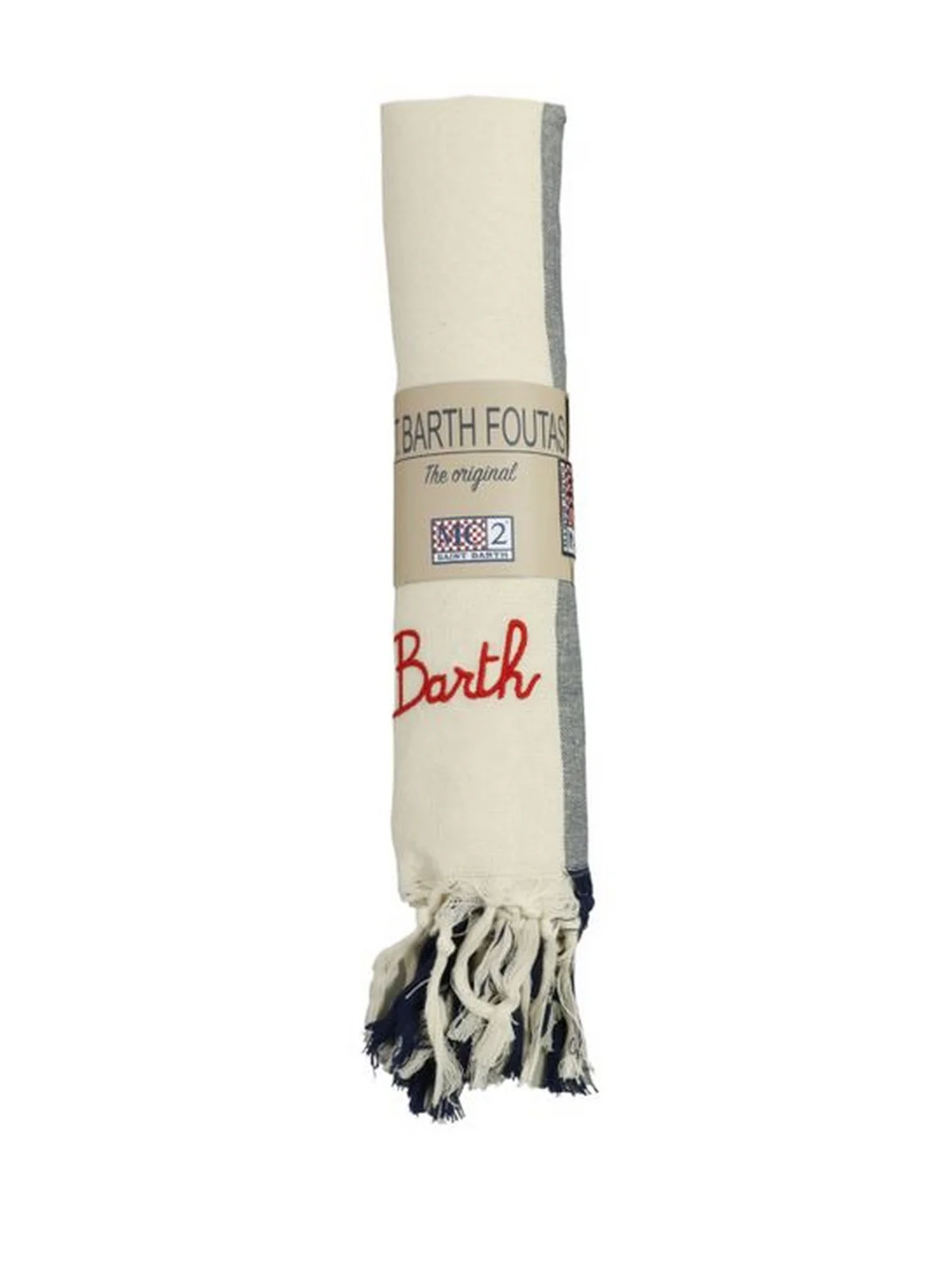 MC2 SAINT BARTH Telo mare Uomo  FOUTAS LIGHT N 01467H Blu - Image 4