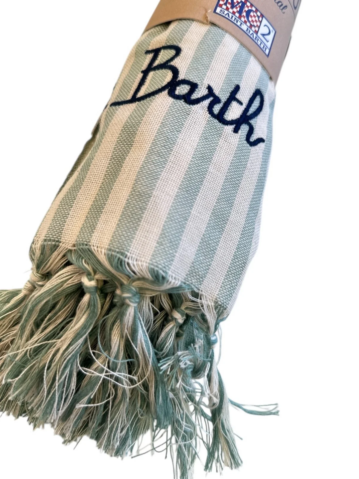 MC2 SAINT BARTH Telo mare Uomo  FOUTAS LIGHT N 02036H STRIPES S V 53 EMB - Image 3