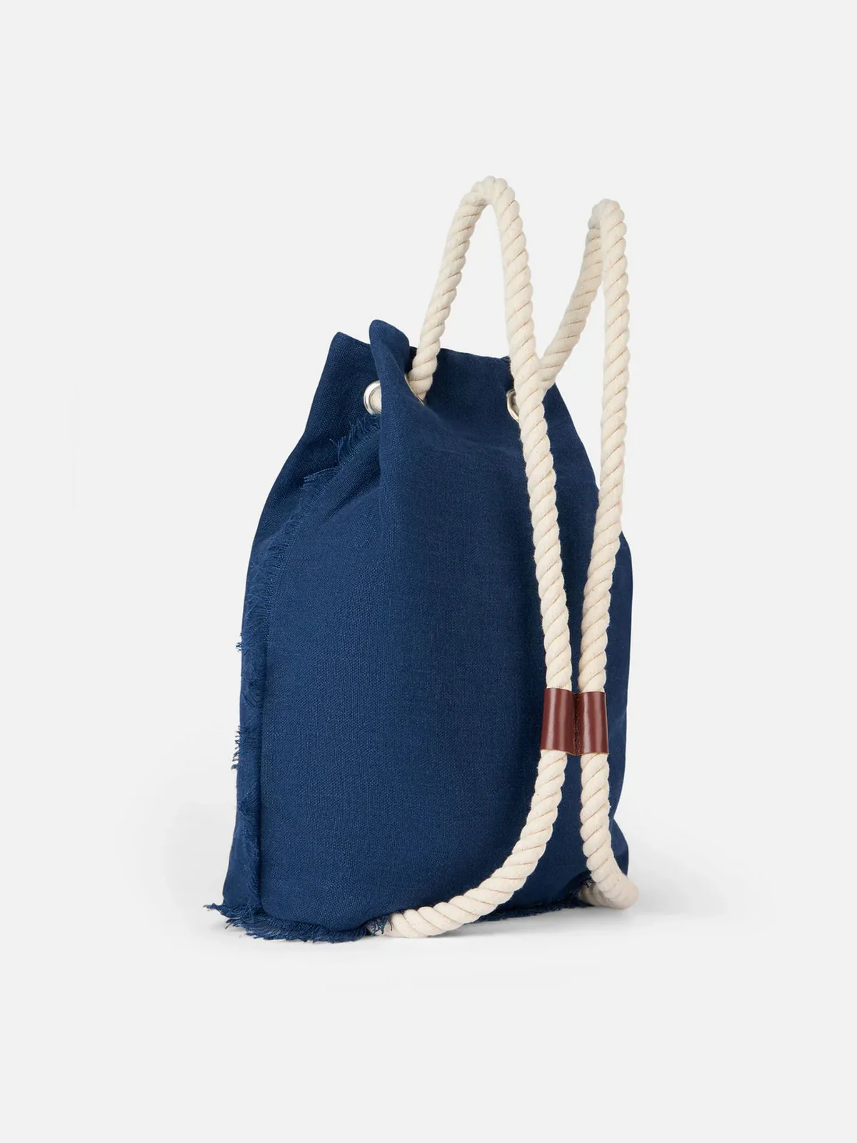 MC2 SAINT BARTH Zaino Donna BOAT BACKPACK LINEN 00277H LINEN 61 EMB - Image 3