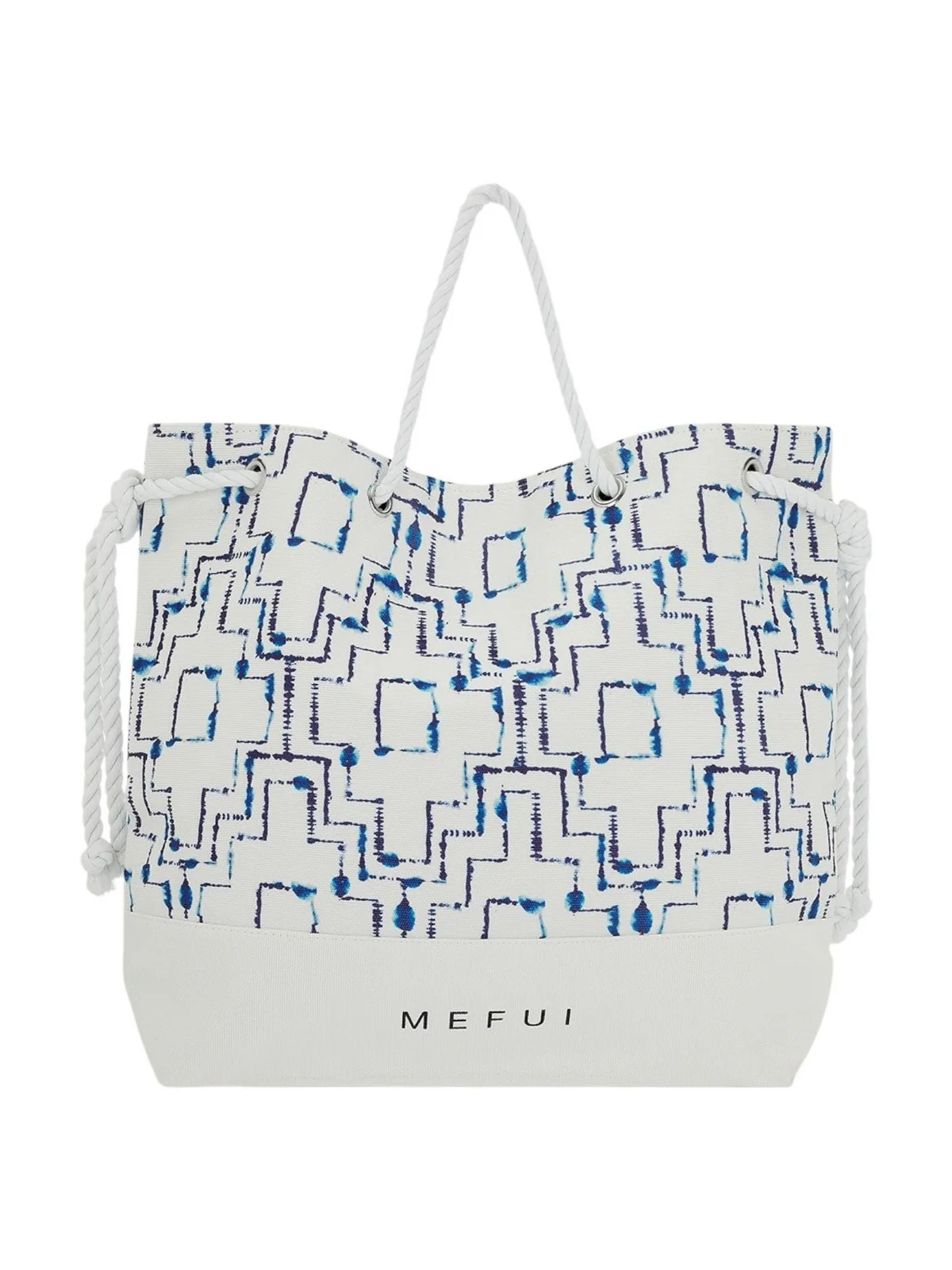ME FUI borsa mare Donna MA25-A030X01 BIANCO/AZZURRO