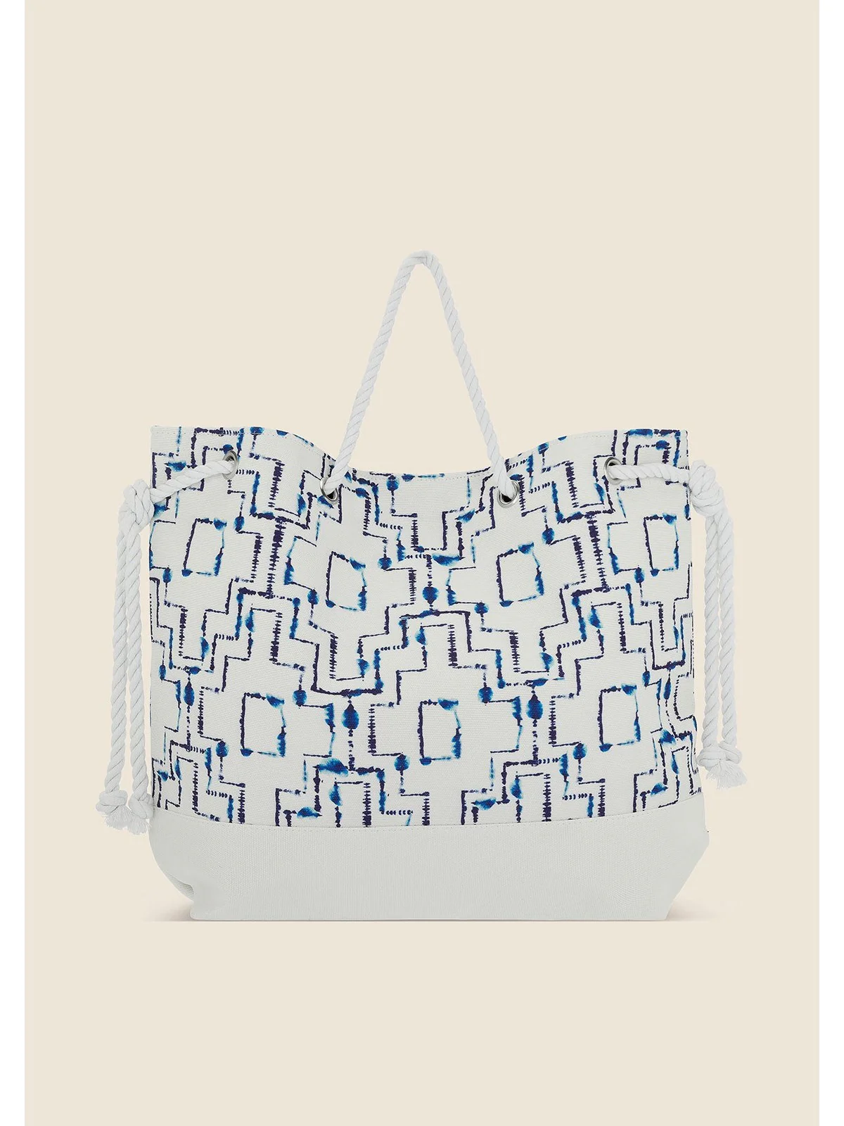 ME FUI borsa mare Donna MA25-A030X01 BIANCO/AZZURRO - Image 2