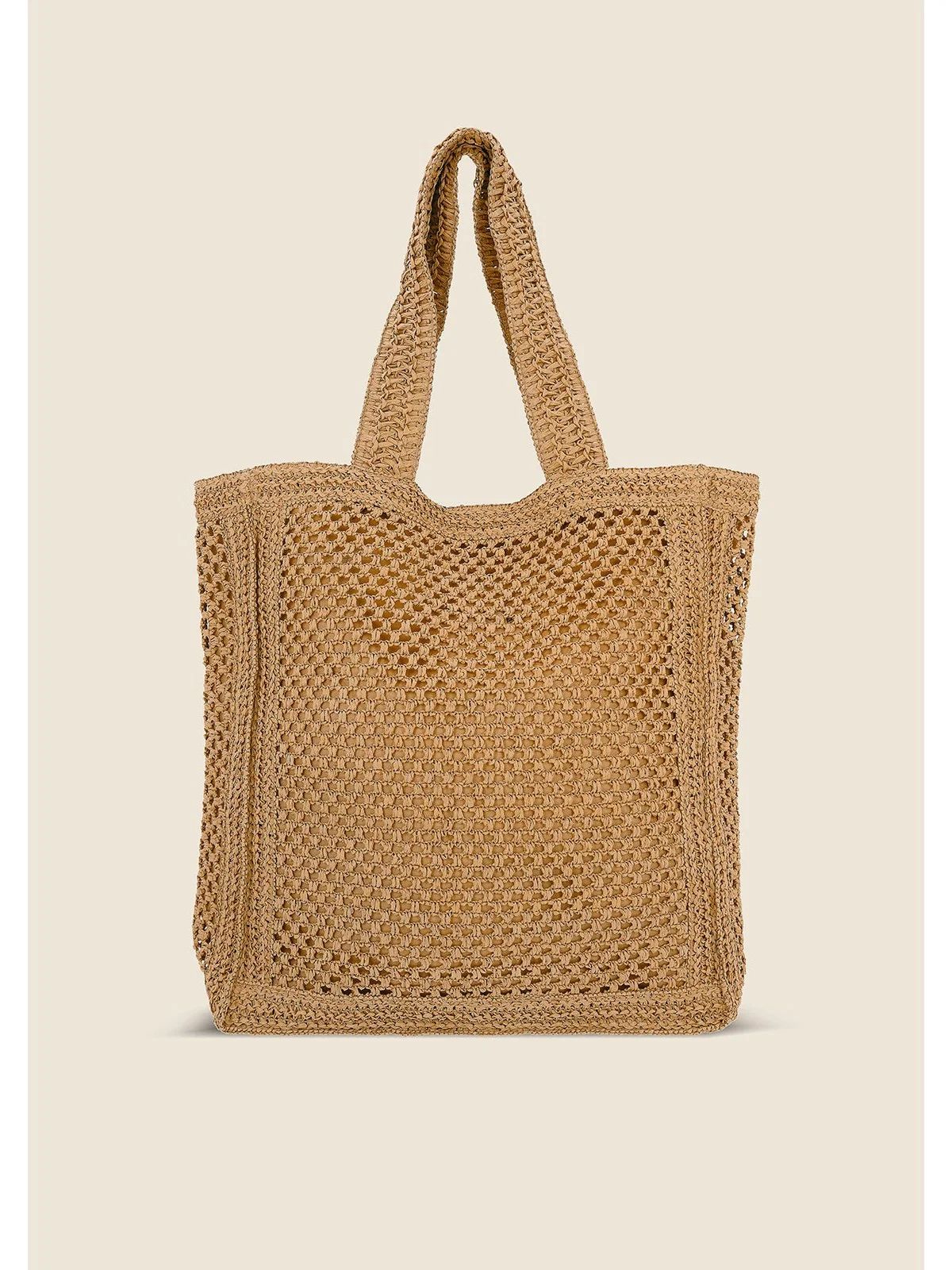 ME FUI borsa mare Donna  MA25-A076LB LIGHT BROWN - Image 2