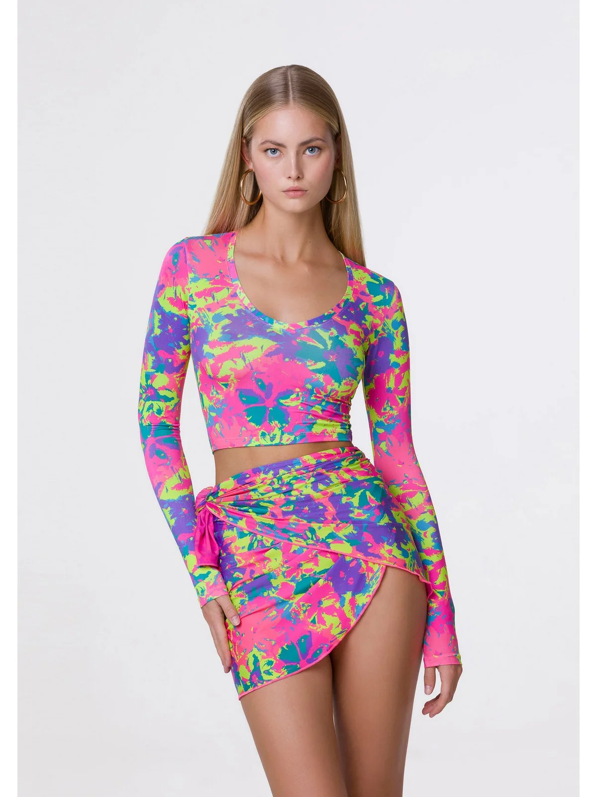 ME FUI Copricostume Donna  MF24-0038X1 Multicolore - Image 2
