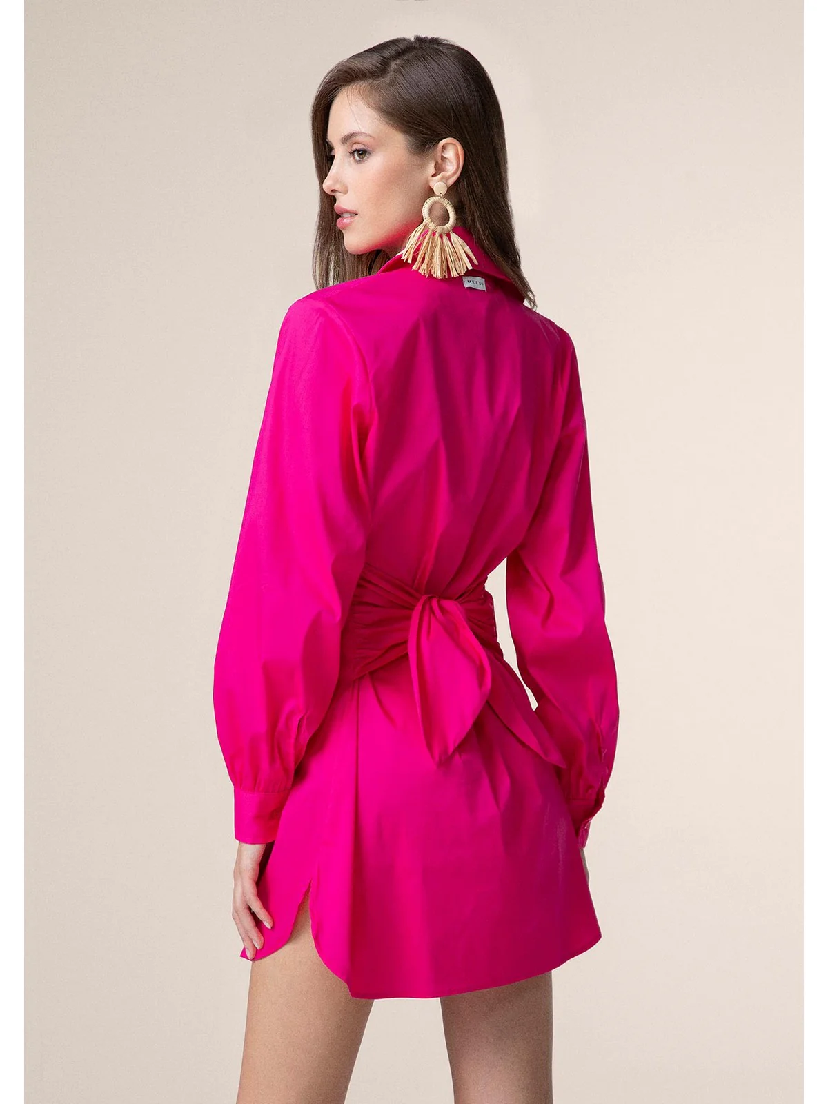 ME FUI Copricostume Donna  MF25-0109FX FUXIA - Image 2