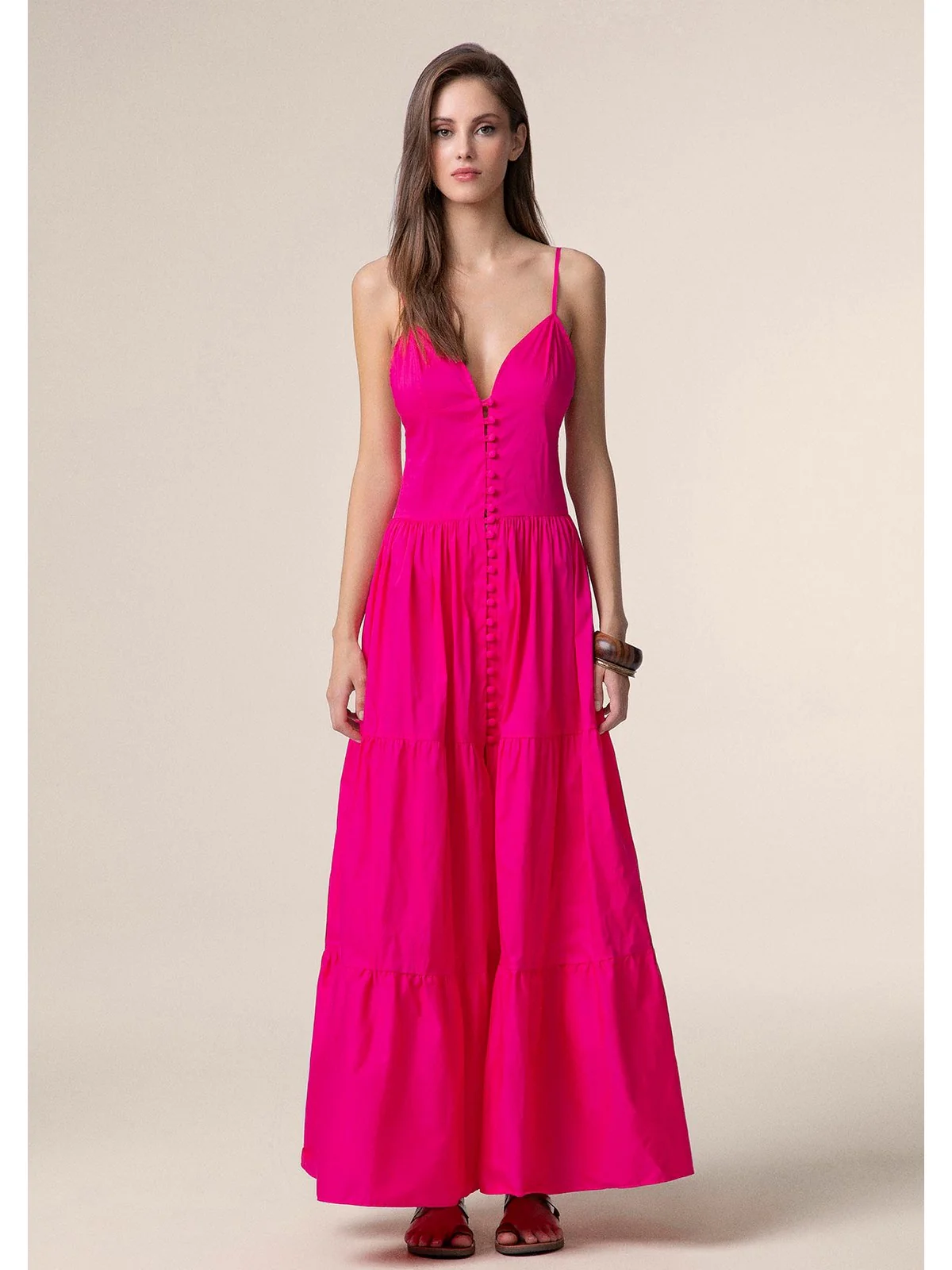 ME FUI Copricostume Donna  MF25-0110FX FUXIA - Image 3