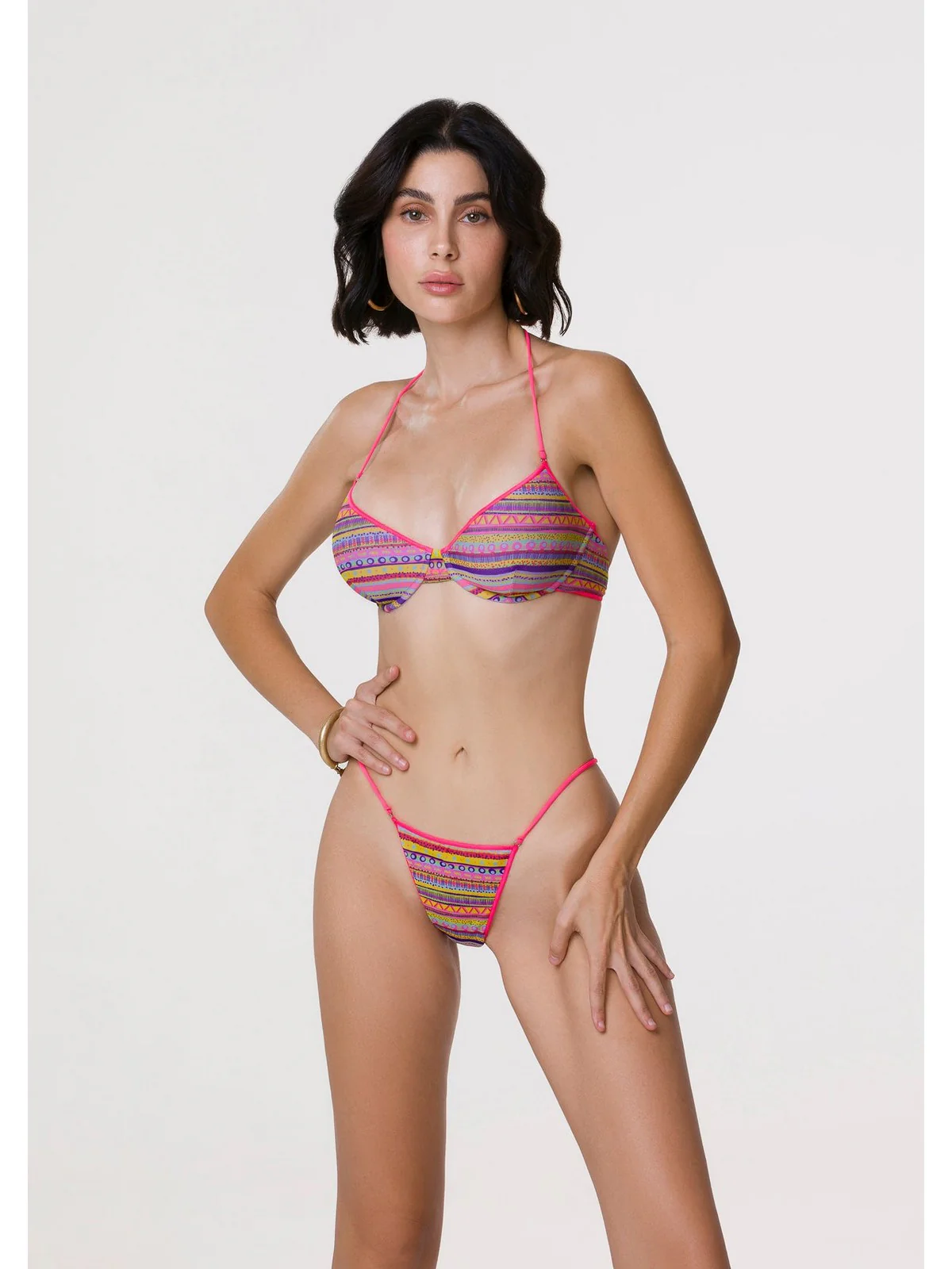 ME FUI Costume da bagno Donna  MF24-0131X1 Multicolore - Image 3