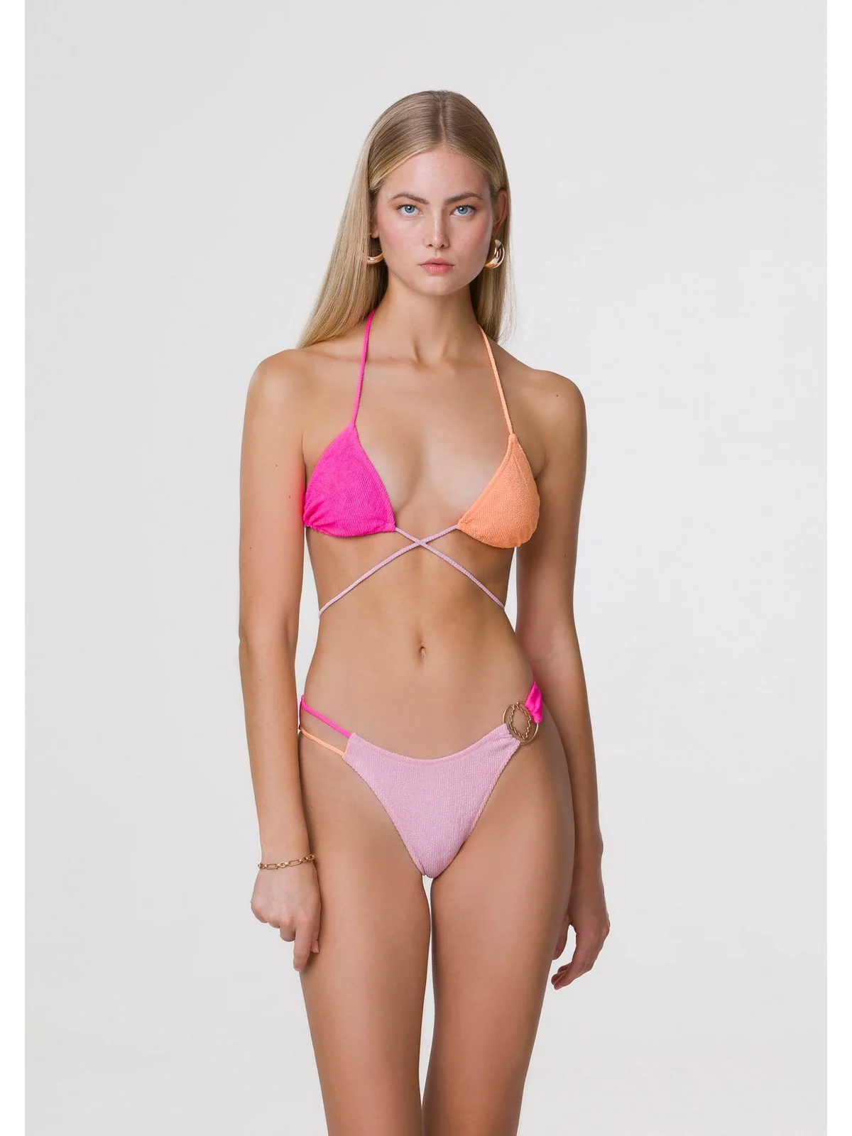 ME FUI Costume da bagno Donna MF24-0200PK Rosa - Image 2