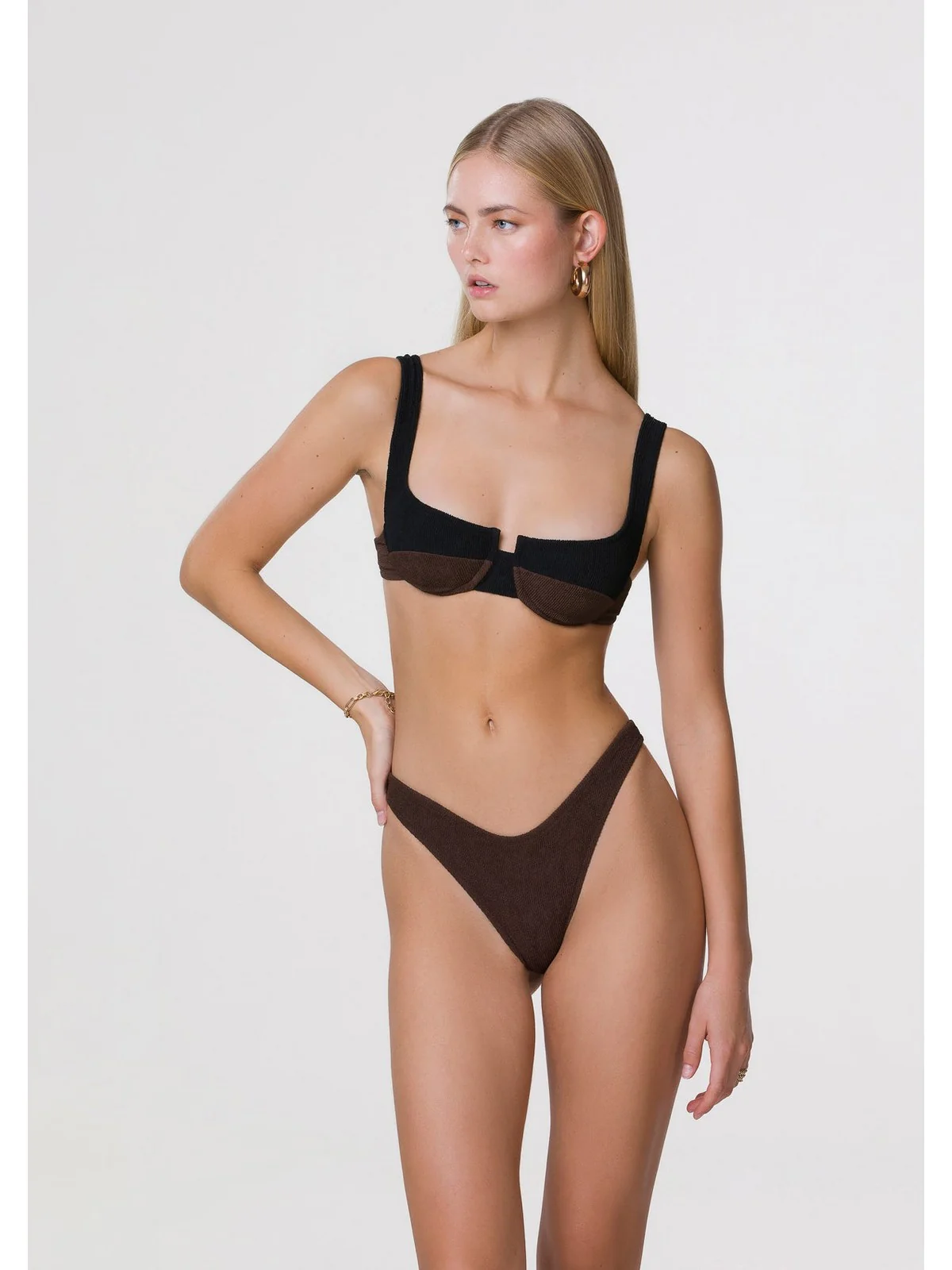 ME FUI Costume da bagno Donna MF24-0211BK Nero - Image 3