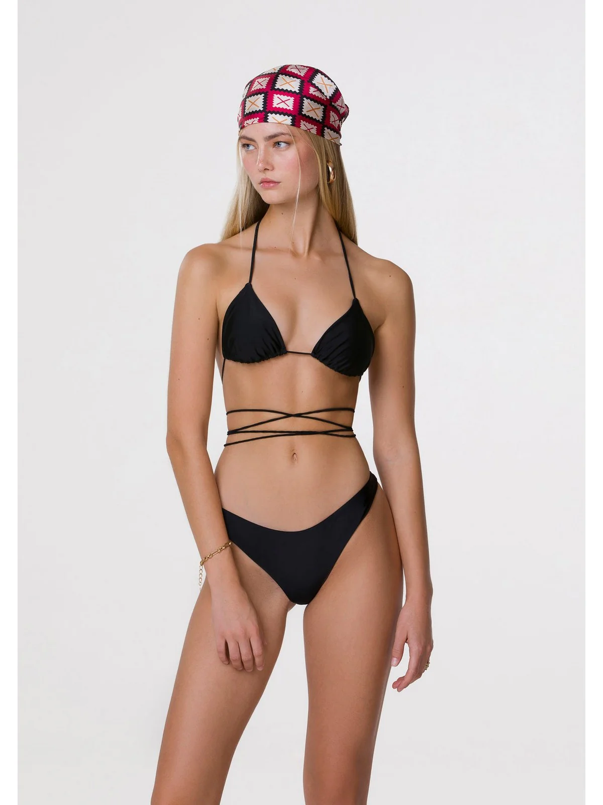 ME FUI Costume da bagno Donna  MF24-0310BK Nero - Image 2