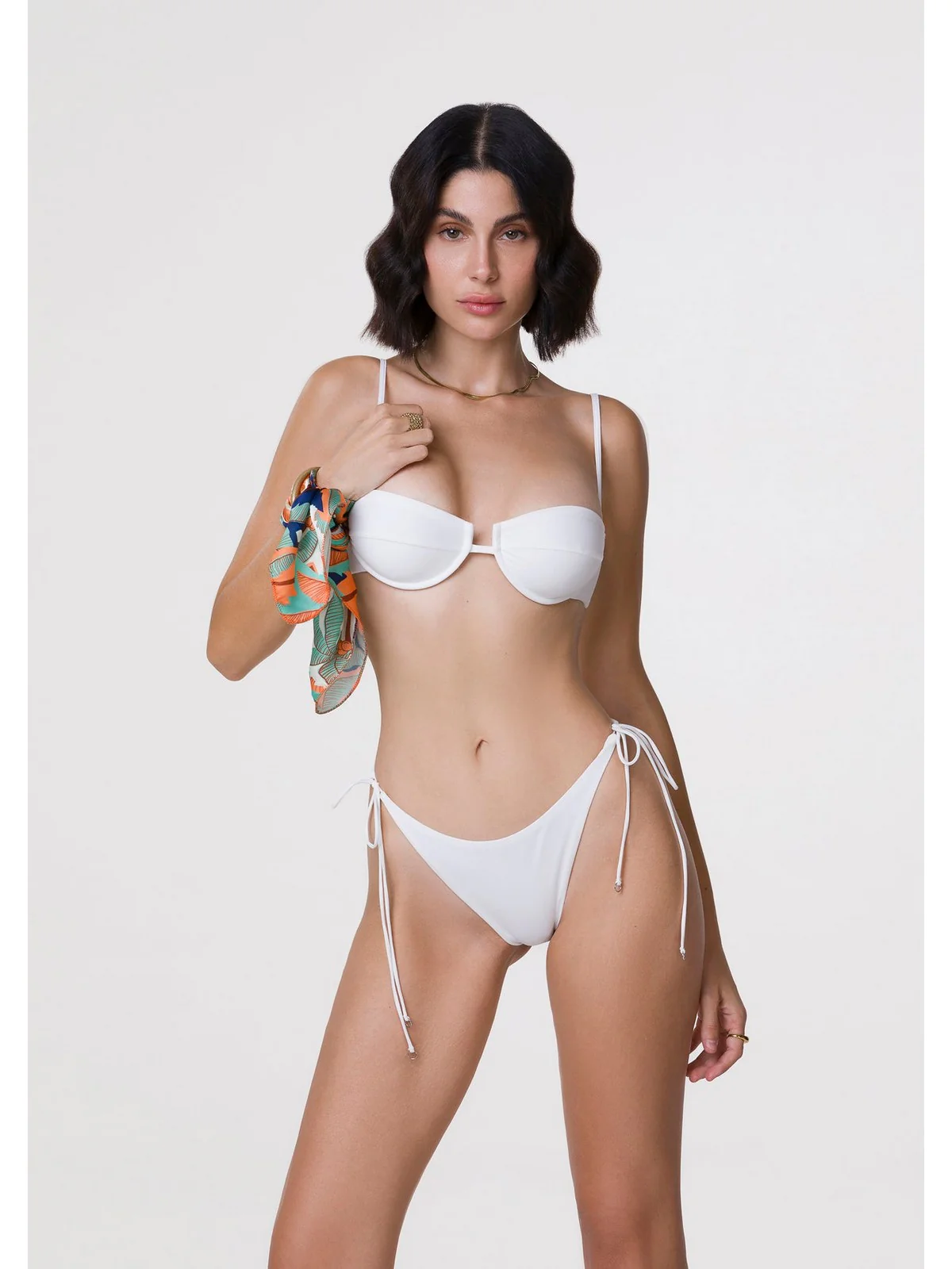 ME FUI Costume da bagno Donna  MF24-0311WH Bianco - Image 2
