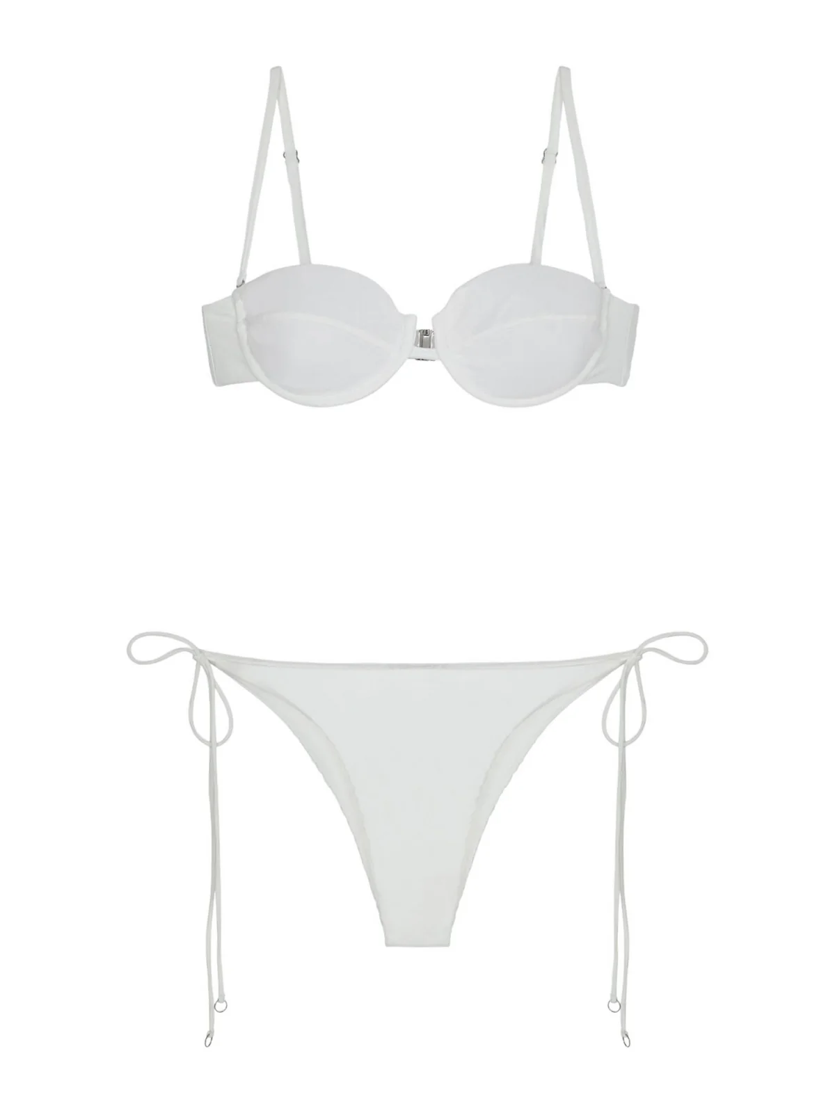 ME FUI Costume da bagno Donna  MF24-0311WH Bianco - Image 4