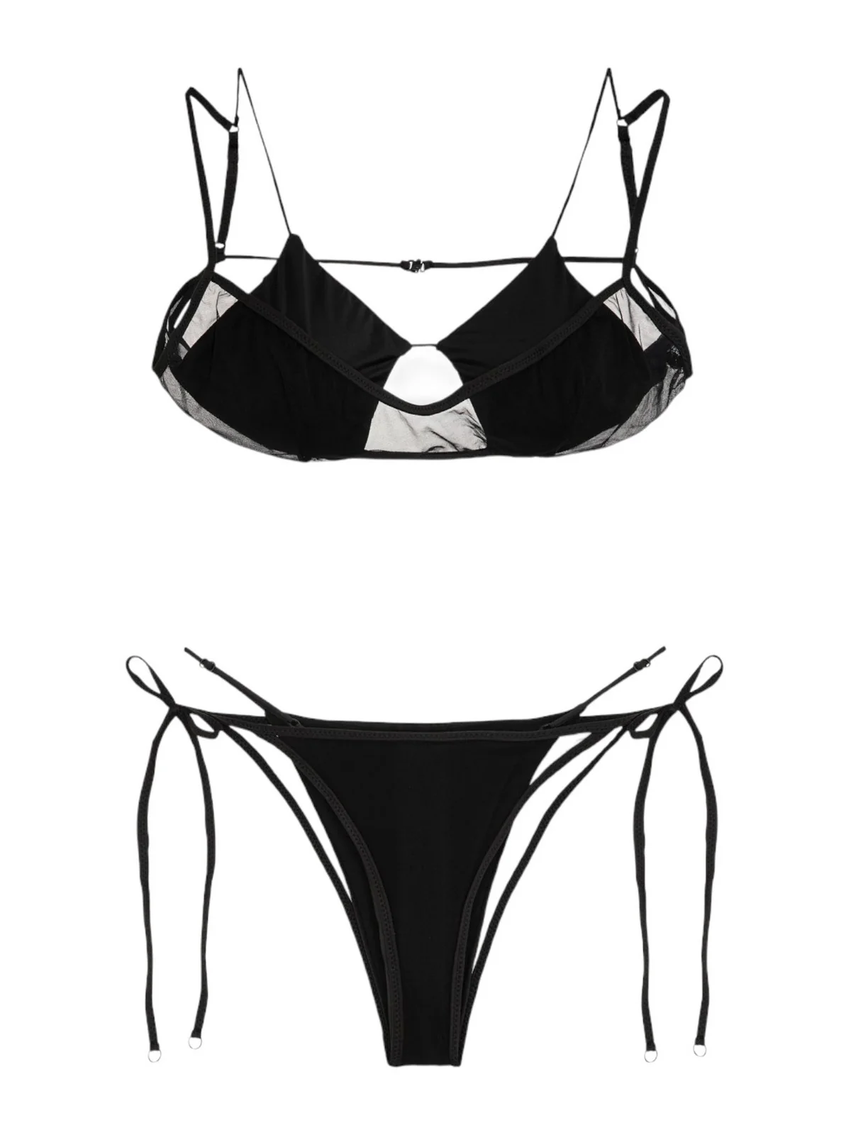 ME FUI Costume da bagno Donna MF24-0701BK Nero