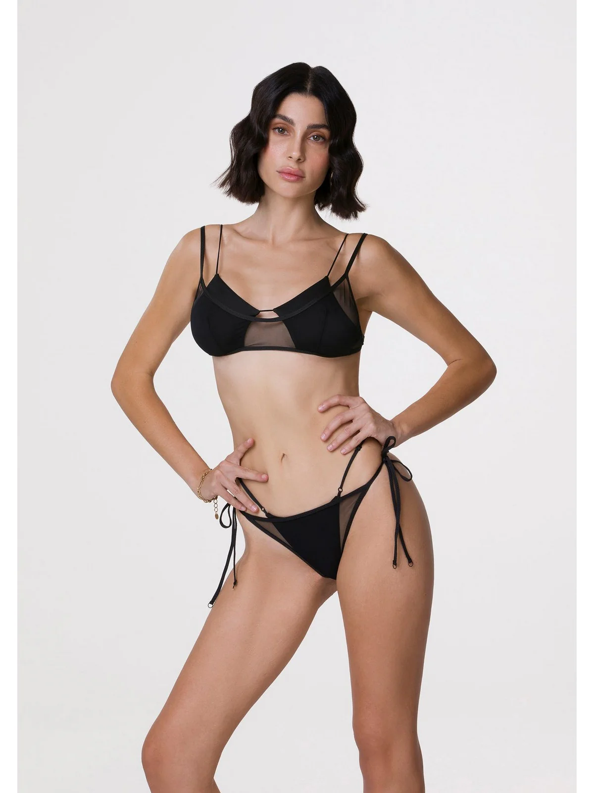 ME FUI Costume da bagno Donna MF24-0701BK Nero - Image 3