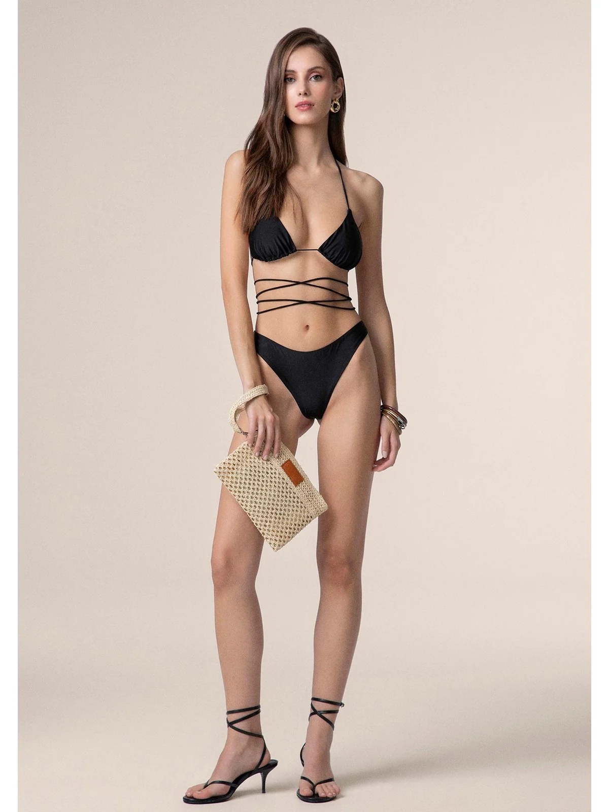 ME FUI Costume da bagno Donna  MF25-0100_BK BLACK - Image 2