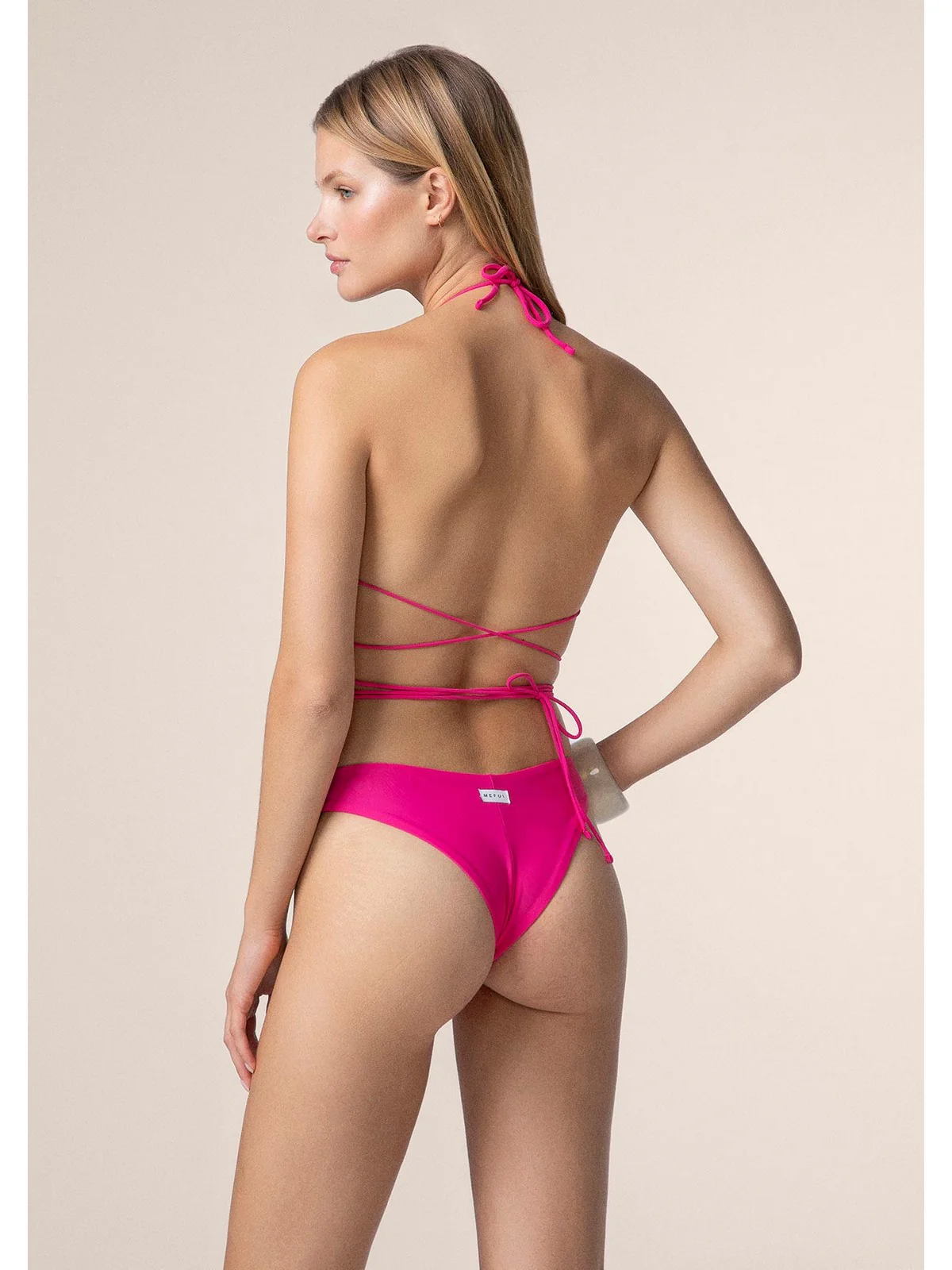 ME FUI Costume da bagno Donna  MF25-0100_FX FUXIA - Image 2