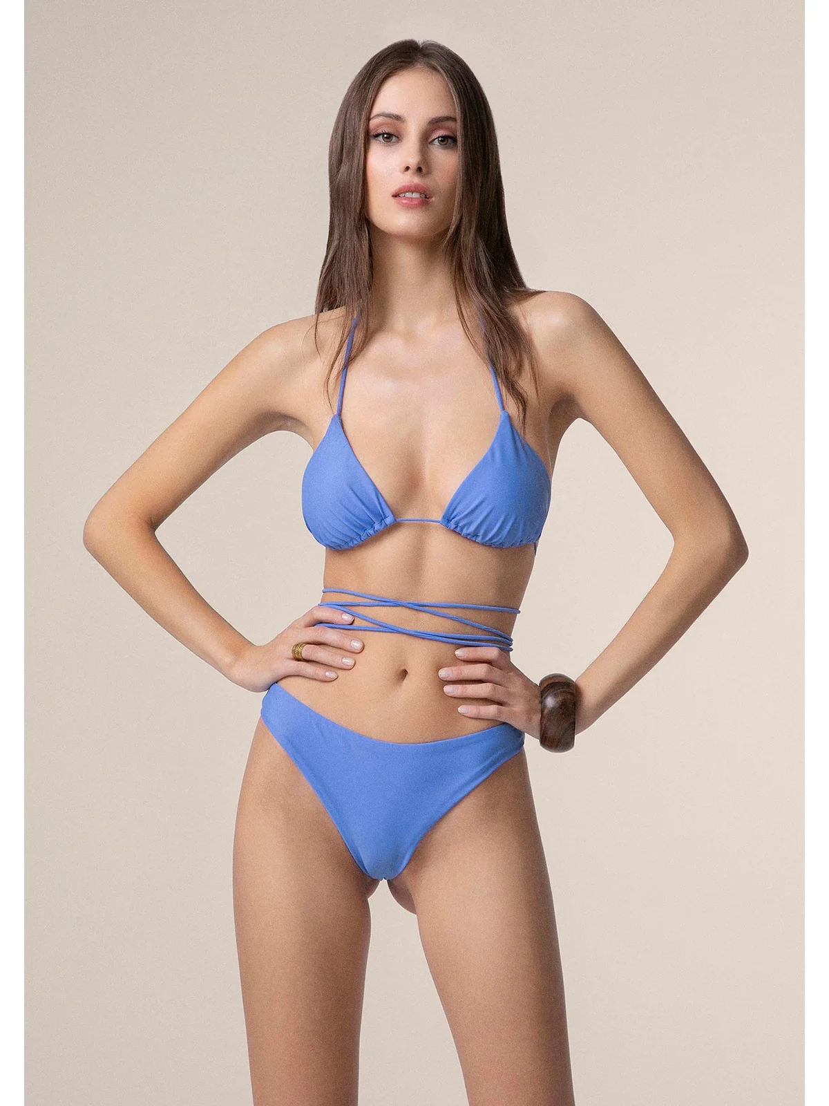 ME FUI Costume da bagno Donna  MF25-0100_SB SKY BLUE - Image 4