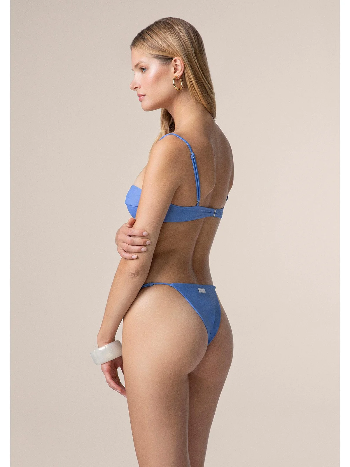 ME FUI Costume da bagno Donna  MF25-0101_SB SKY BLUE - Image 4