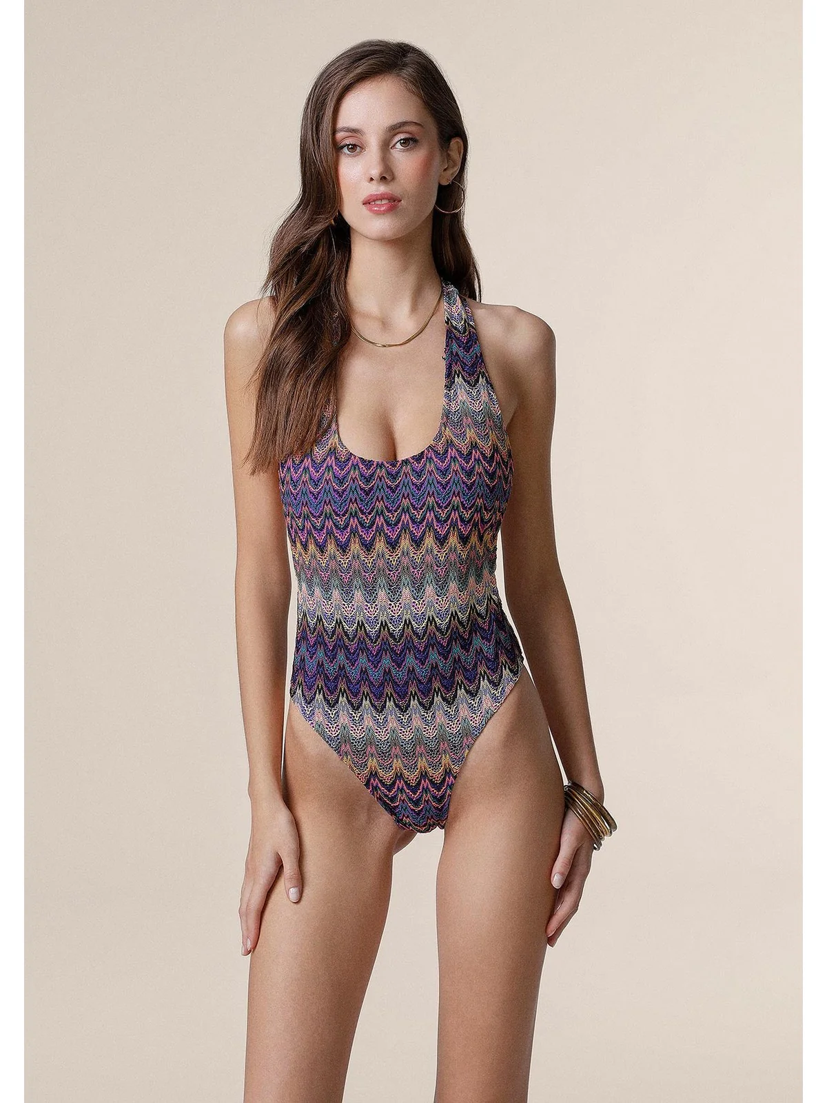 ME FUI Costume da bagno Donna  MF25-0412PR PURPLE - Image 3