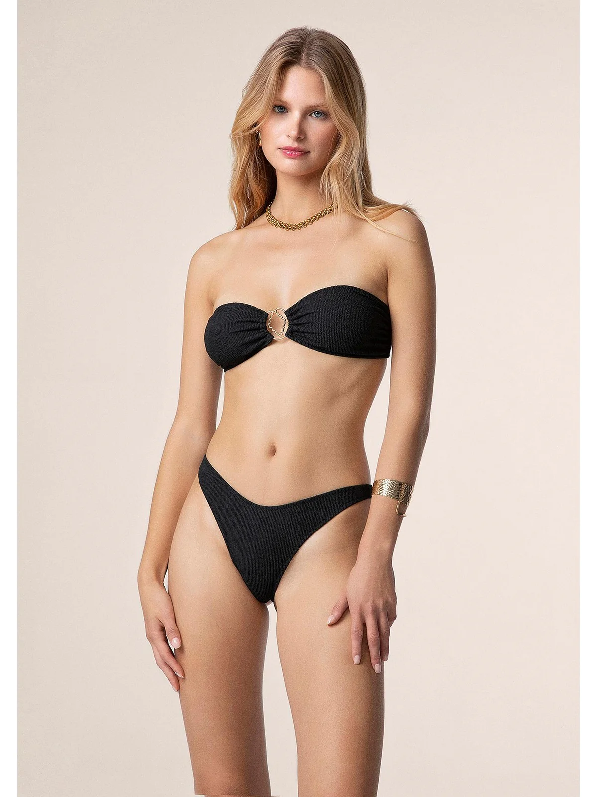 ME FUI Costume da bagno Donna MF25-0501BK BLACK - Image 3
