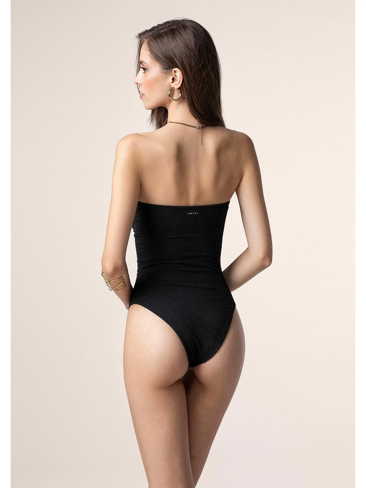 ME FUI Costume da bagno Donna MF25-0504BK BLACK - Image 4