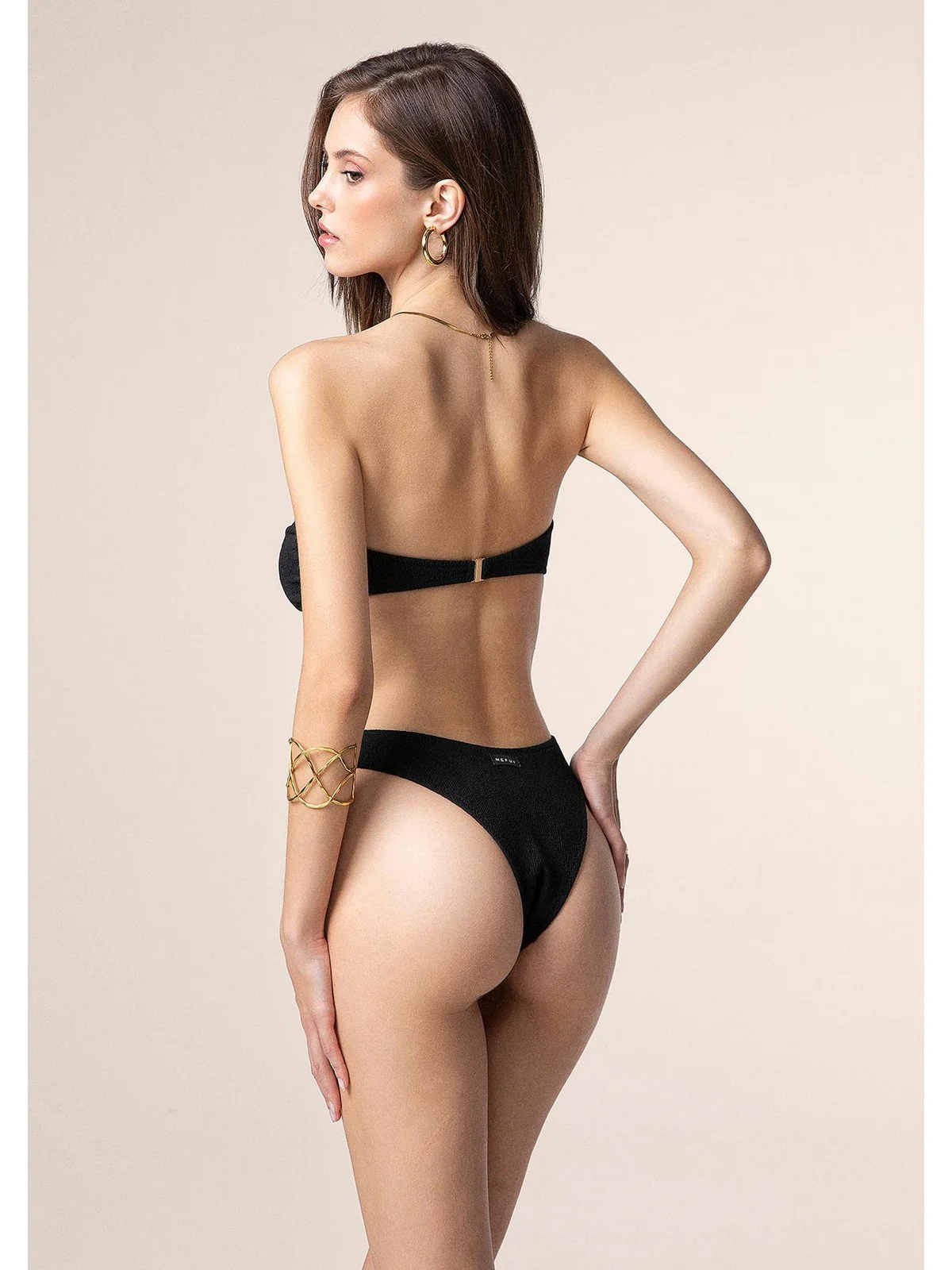 ME FUI Costume da bagno Donna MF25-0505BK BLACK - Image 2