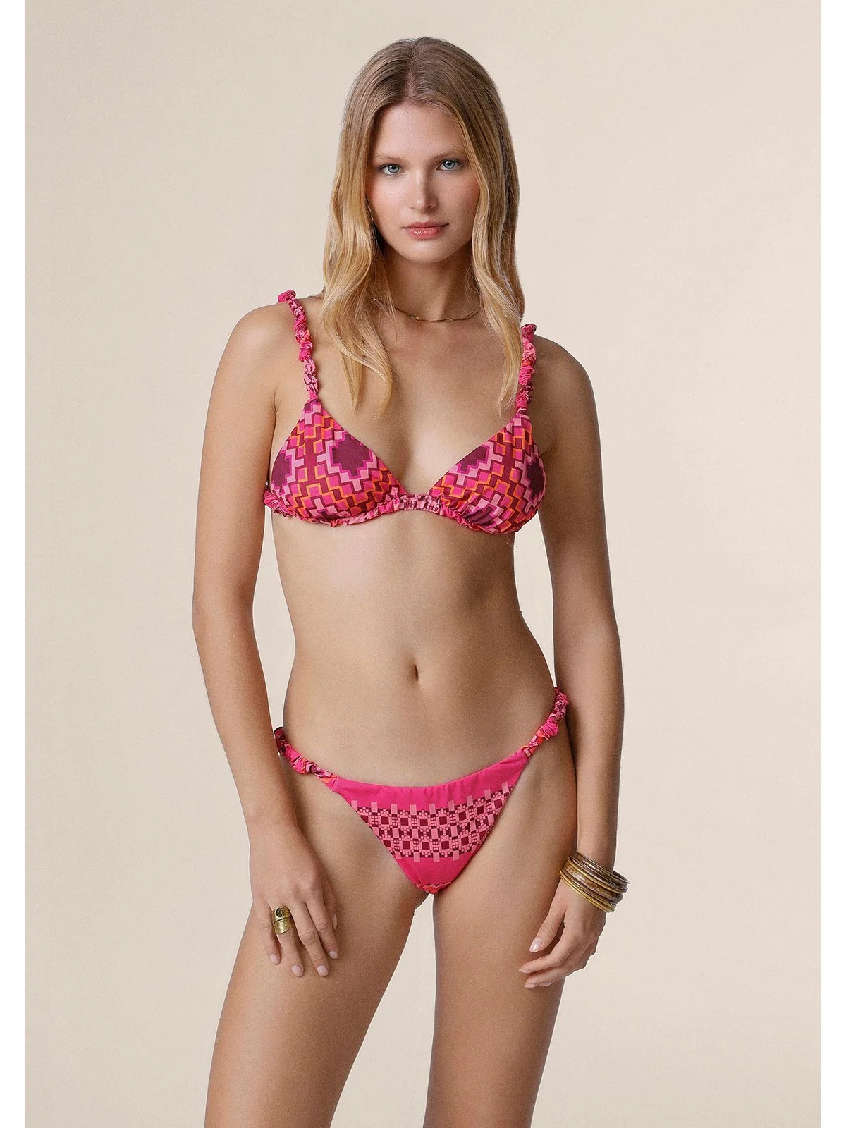 ME FUI Costume da bagno Donna  MF25-0630X30 FUXIA - Image 2
