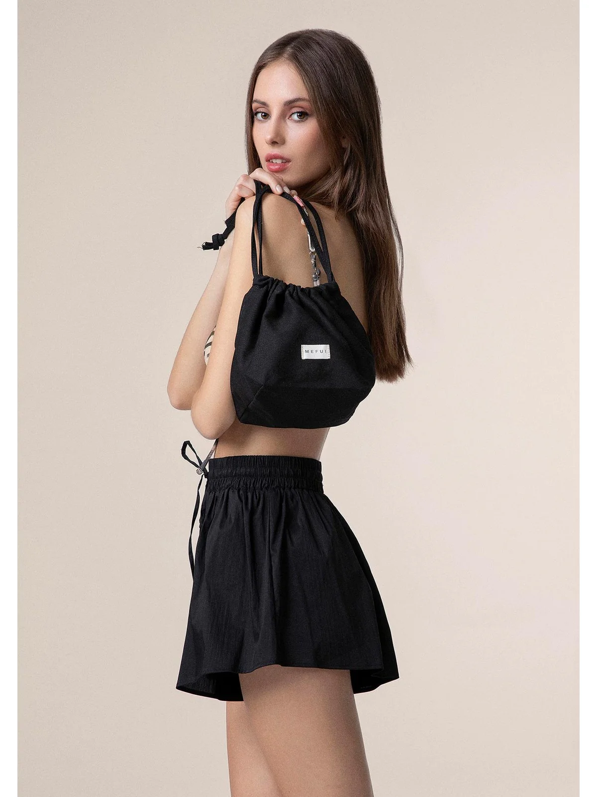 ME FUI Pochette Donna  MA25-A060BK BLACK - Image 3