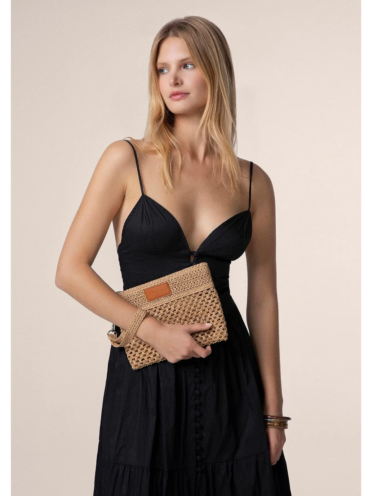 ME FUI Pochette Donna  MA25-A077LB LIGHT BROWN - Image 3