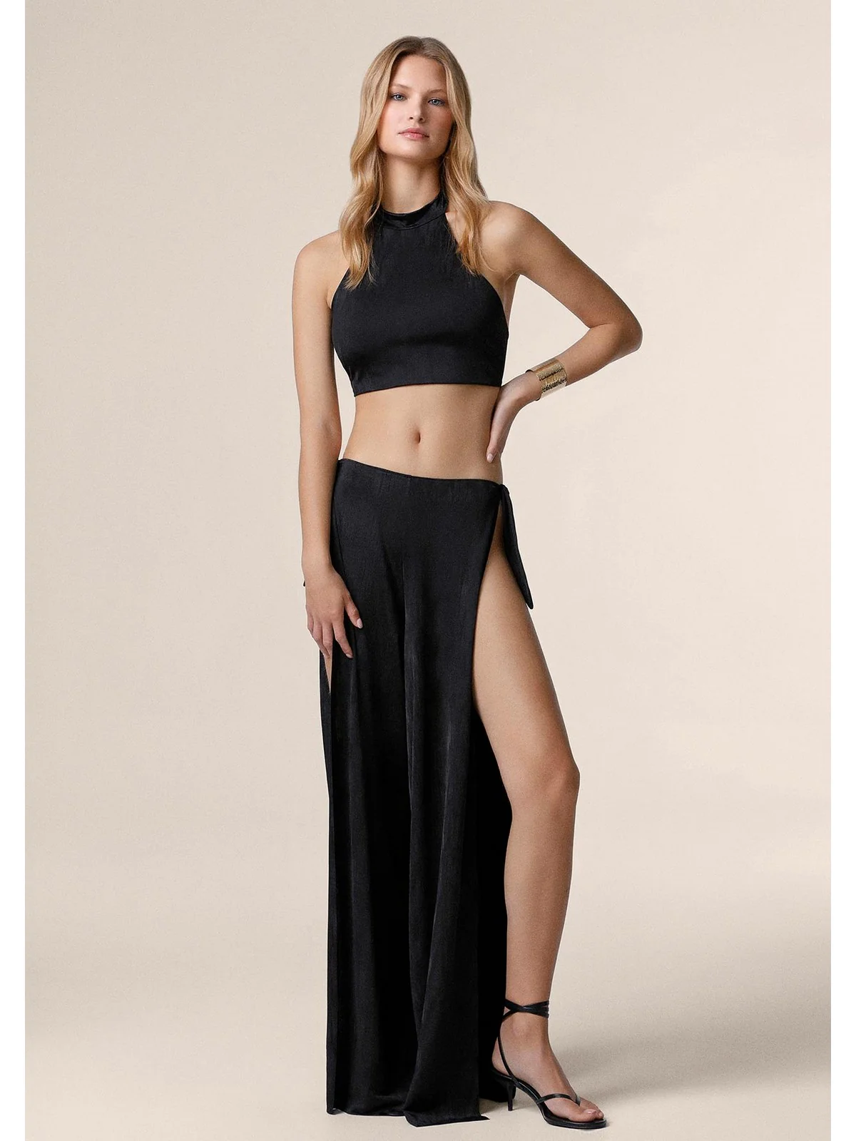 ME FUI Top Donna  MF25-0327BK BLACK - Image 2