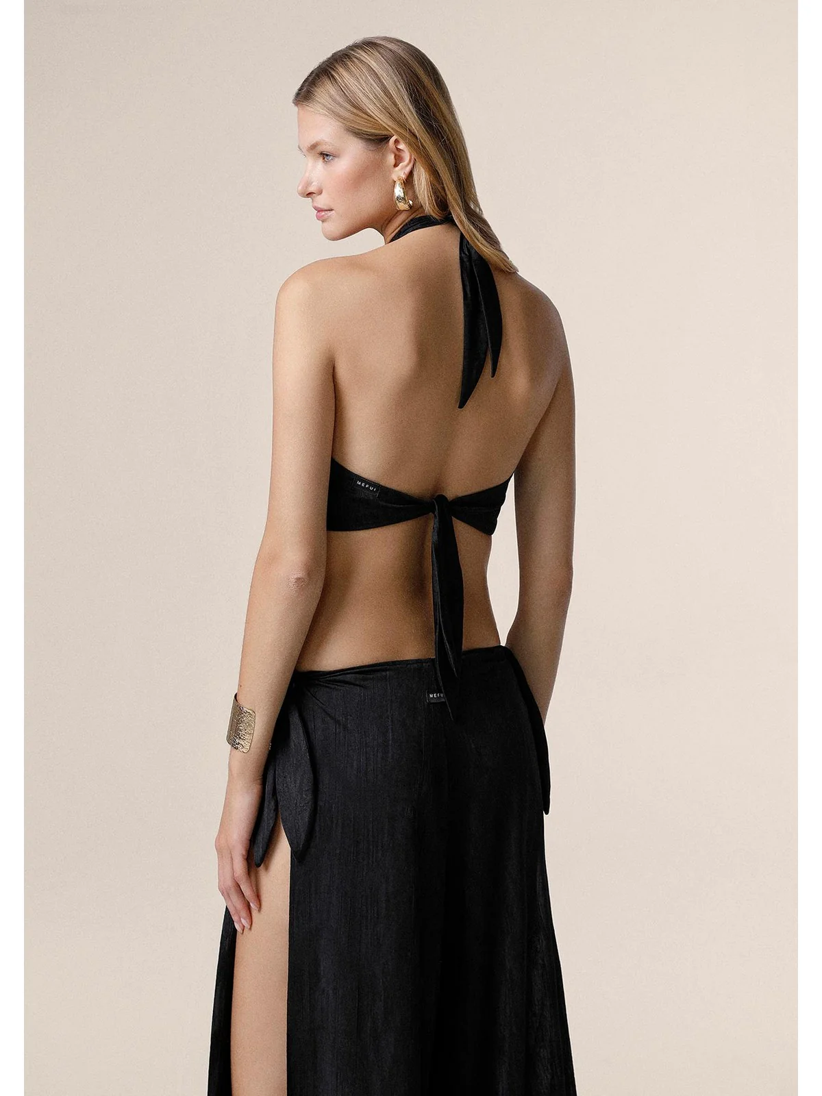 ME FUI Top Donna  MF25-0327BK BLACK - Image 4