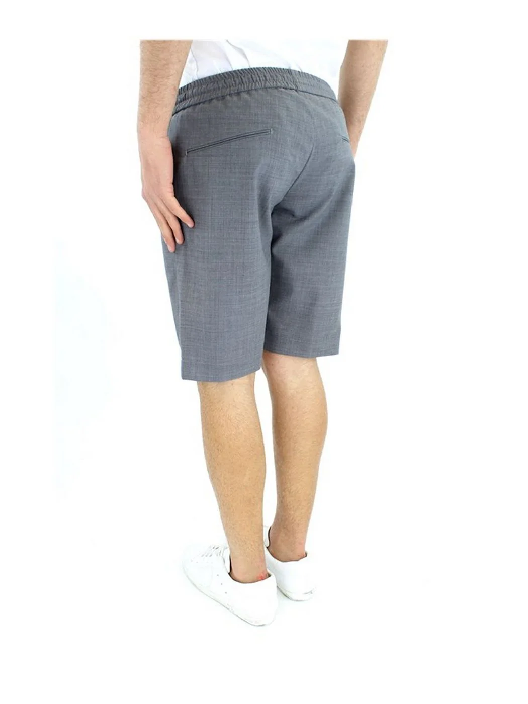 MICHAEL COAL Bermuda Uomo Corto MCMAX3688S22 Grigio - Image 9