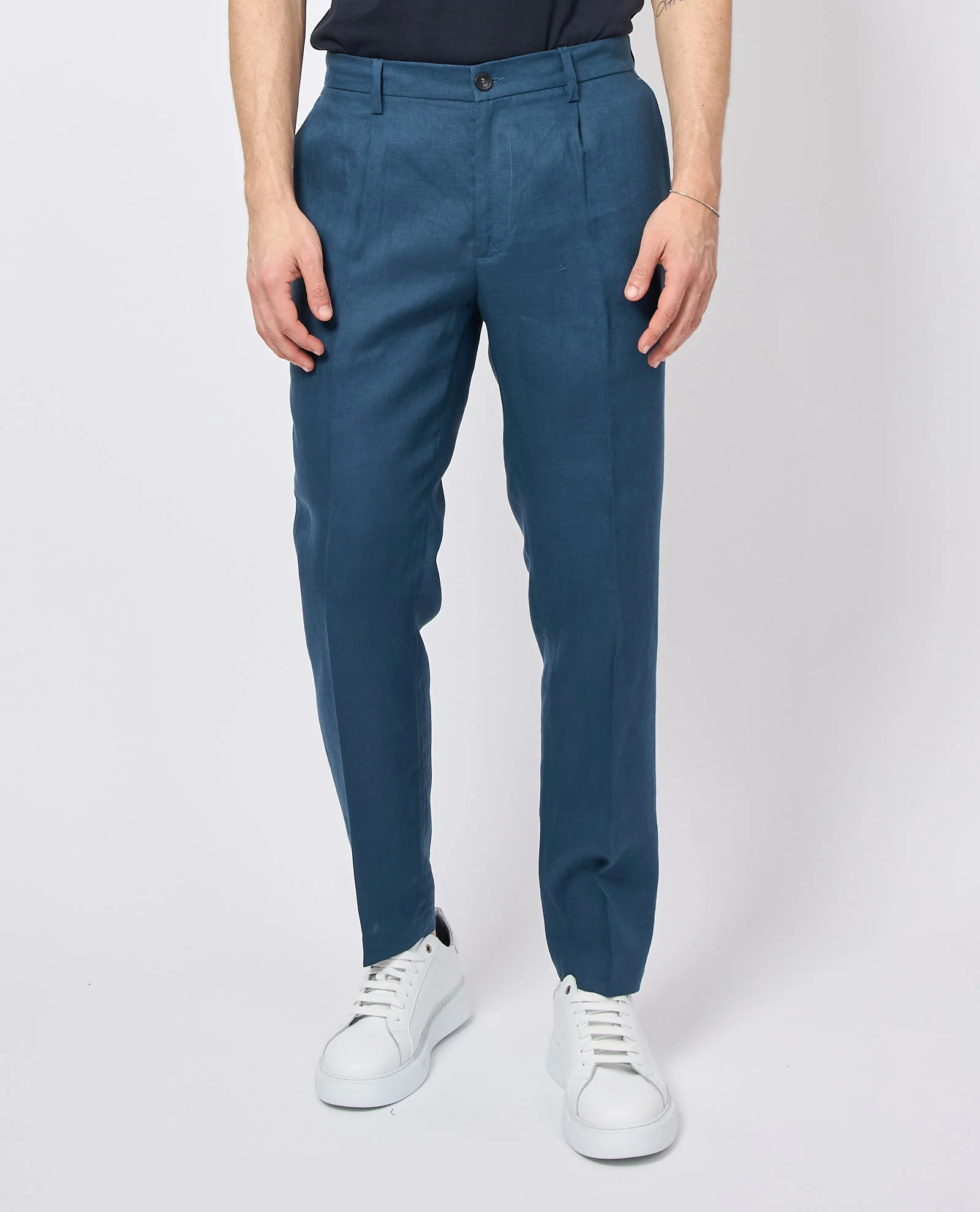 MICHAEL COAL Pantalone Uomo Mc-denny MCDEN3783S25 016 NAVY - Image 2