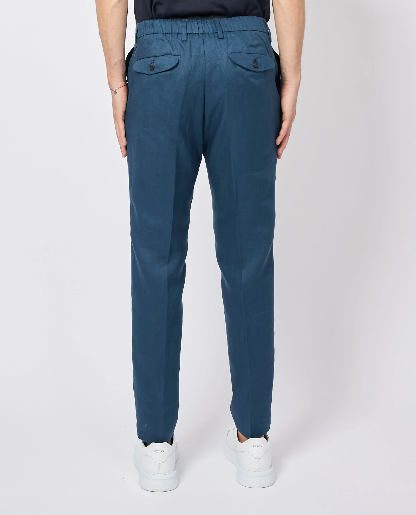 MICHAEL COAL Pantalone Uomo Mc-denny MCDEN3783S25 016 NAVY - Image 3