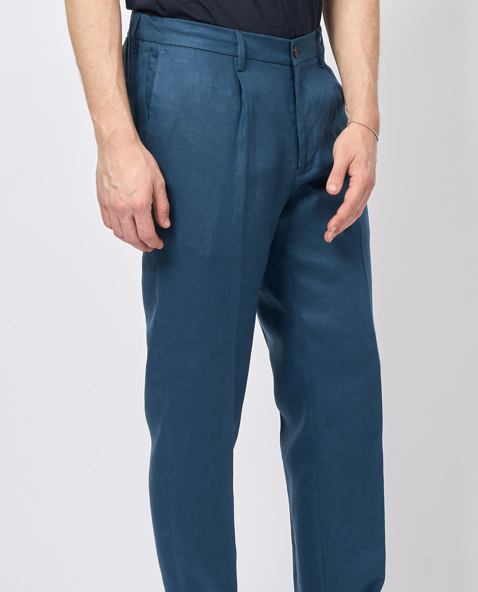 MICHAEL COAL Pantalone Uomo Mc-denny MCDEN3783S25 016 NAVY - Image 4