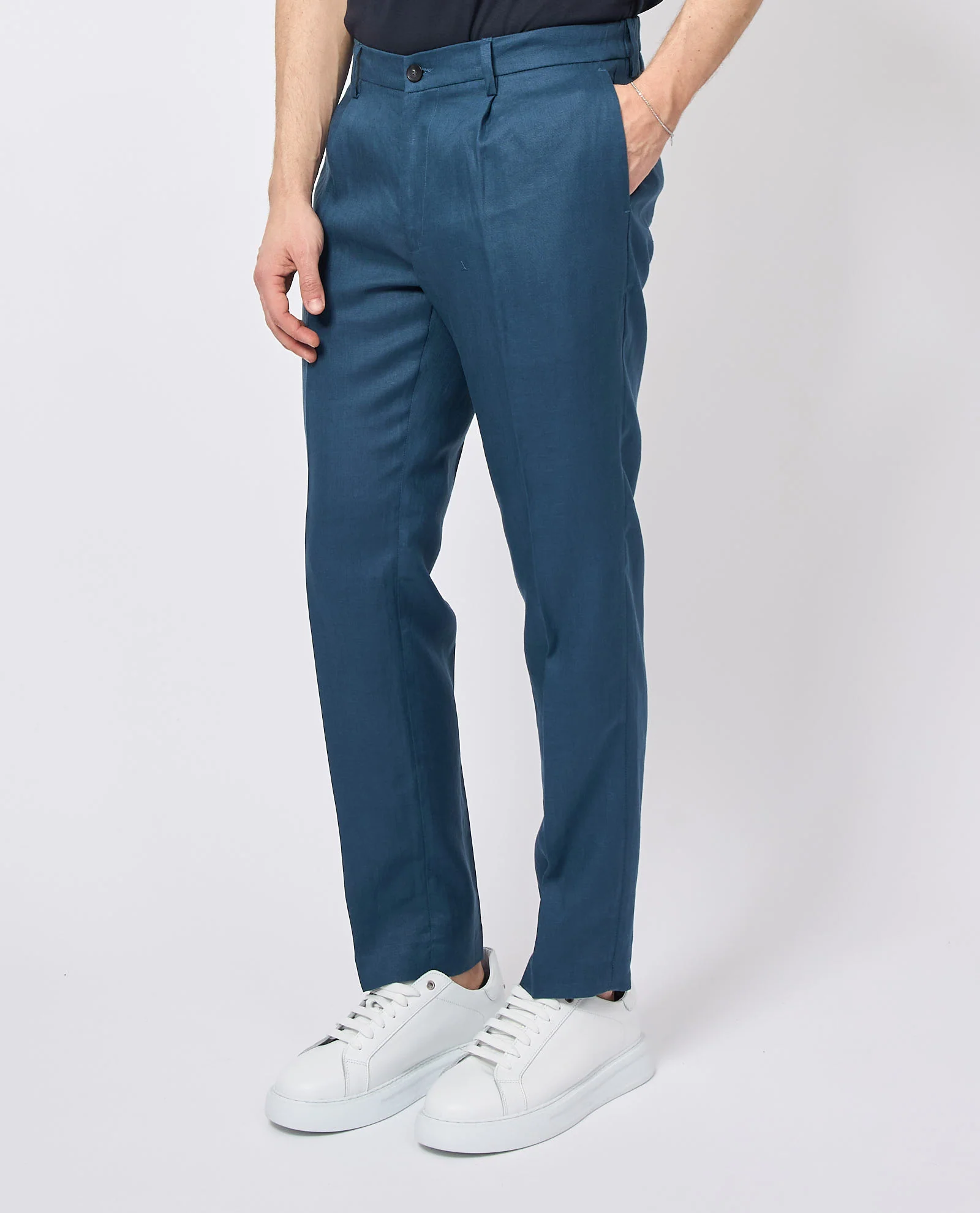 MICHAEL COAL Pantalone Uomo Mc-denny MCDEN3783S25 016 NAVY - Image 5