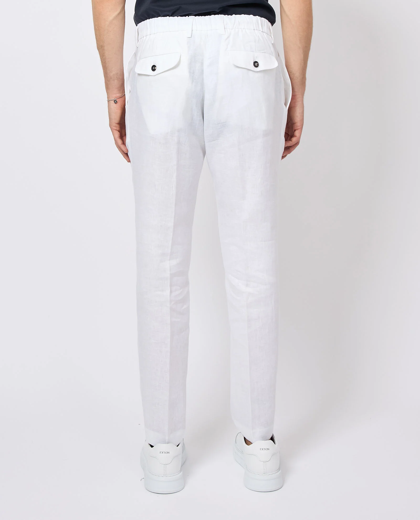 MICHAEL COAL Pantalone Uomo Mc-denny MCDEN3783S25 282 Bianco - Image 4